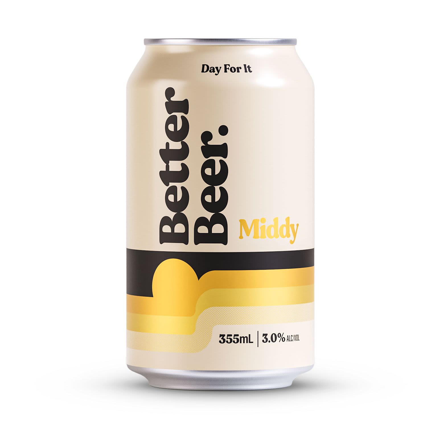 Better Beer Middy Can 355mL 30 Pack