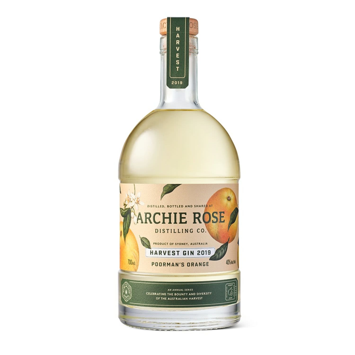 Archie Rose Harvest Gin 700mL Bottle