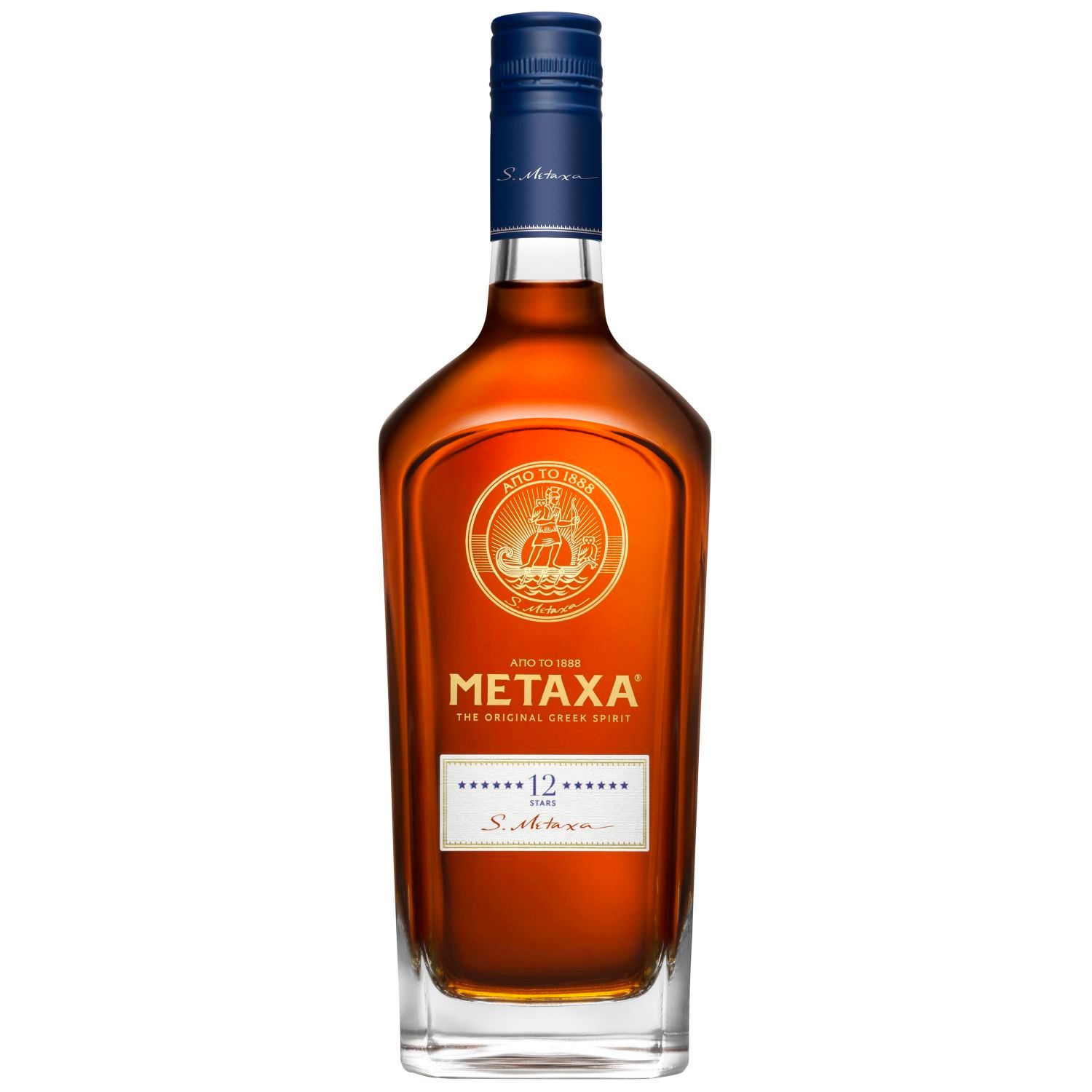 Metaxa 12 Stars Brandy 700mL Bottle