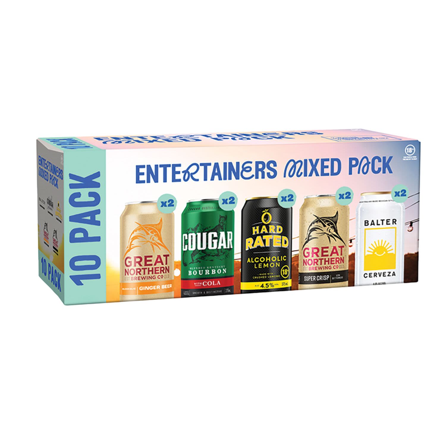 Entertainers Pack of Cans 375mL - 8 Pack