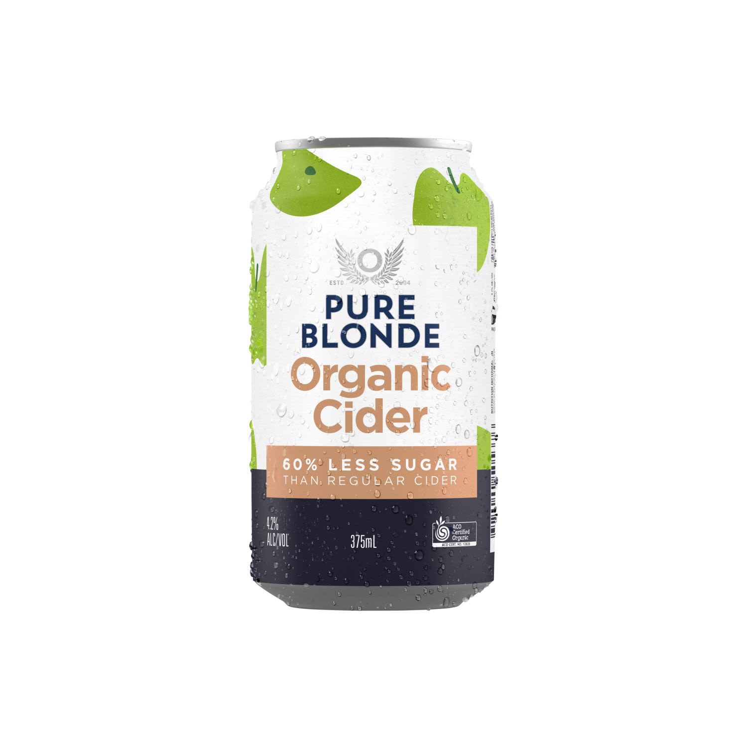 Pure Blonde Organic Apple Cider Can 375mL