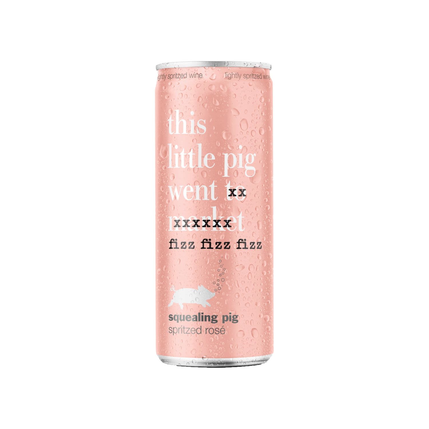 Squealing Pig Spritzed Rose Can 250mL