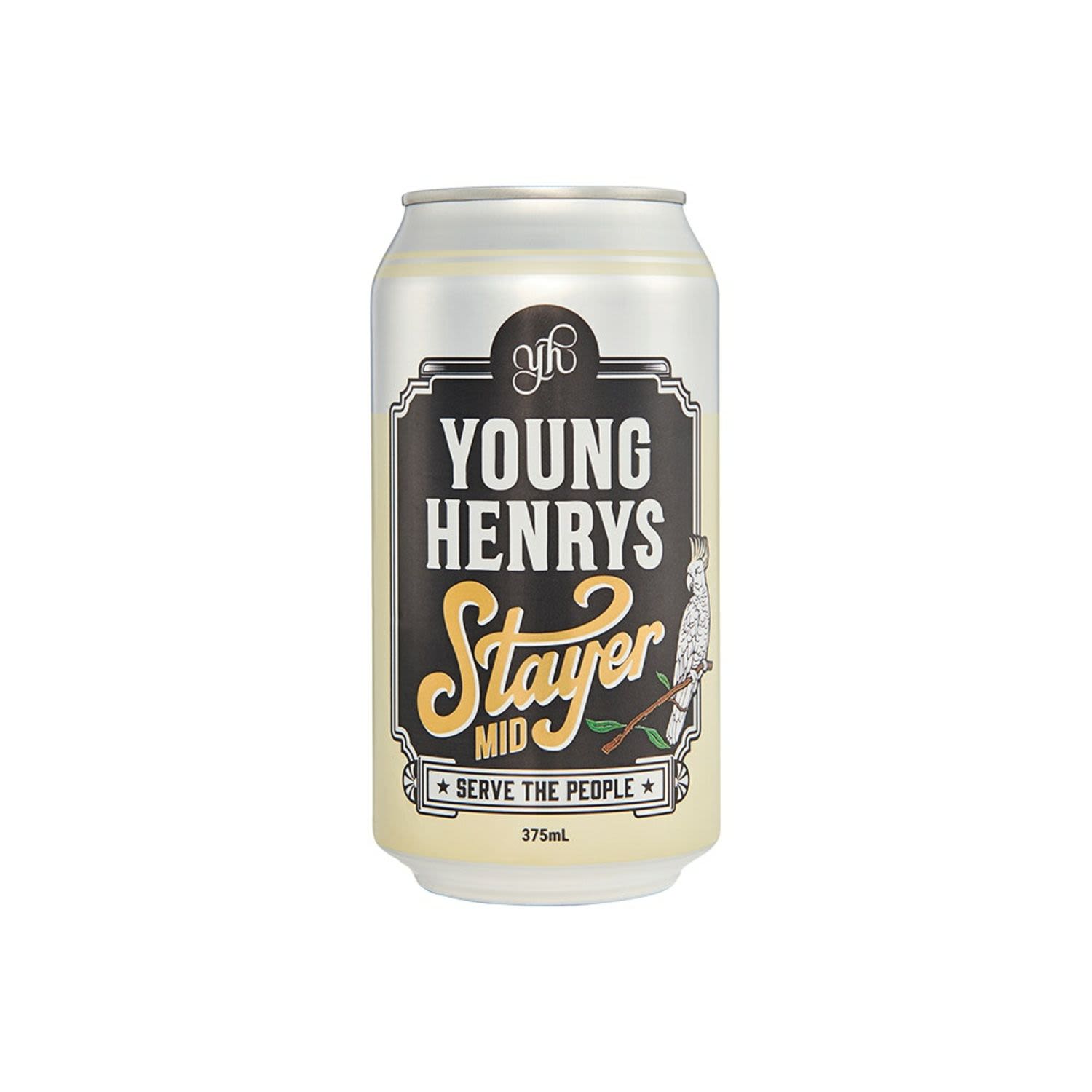 Young Henry's Stayer Mid Strength Lager Can 375mL