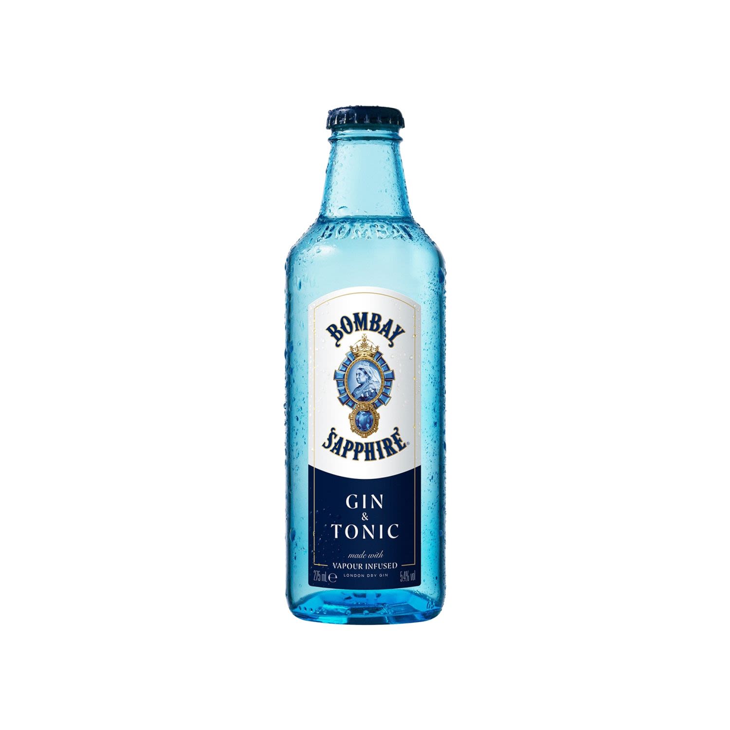 Bombay Sapphire Gin and Tonic <br /> <br />Alcohol Volume: 5.40%<br /><br />Pack Format: Bottle<br /><br />Standard Drinks: 1.2</br /><br />Pack Type: Bottle<br />