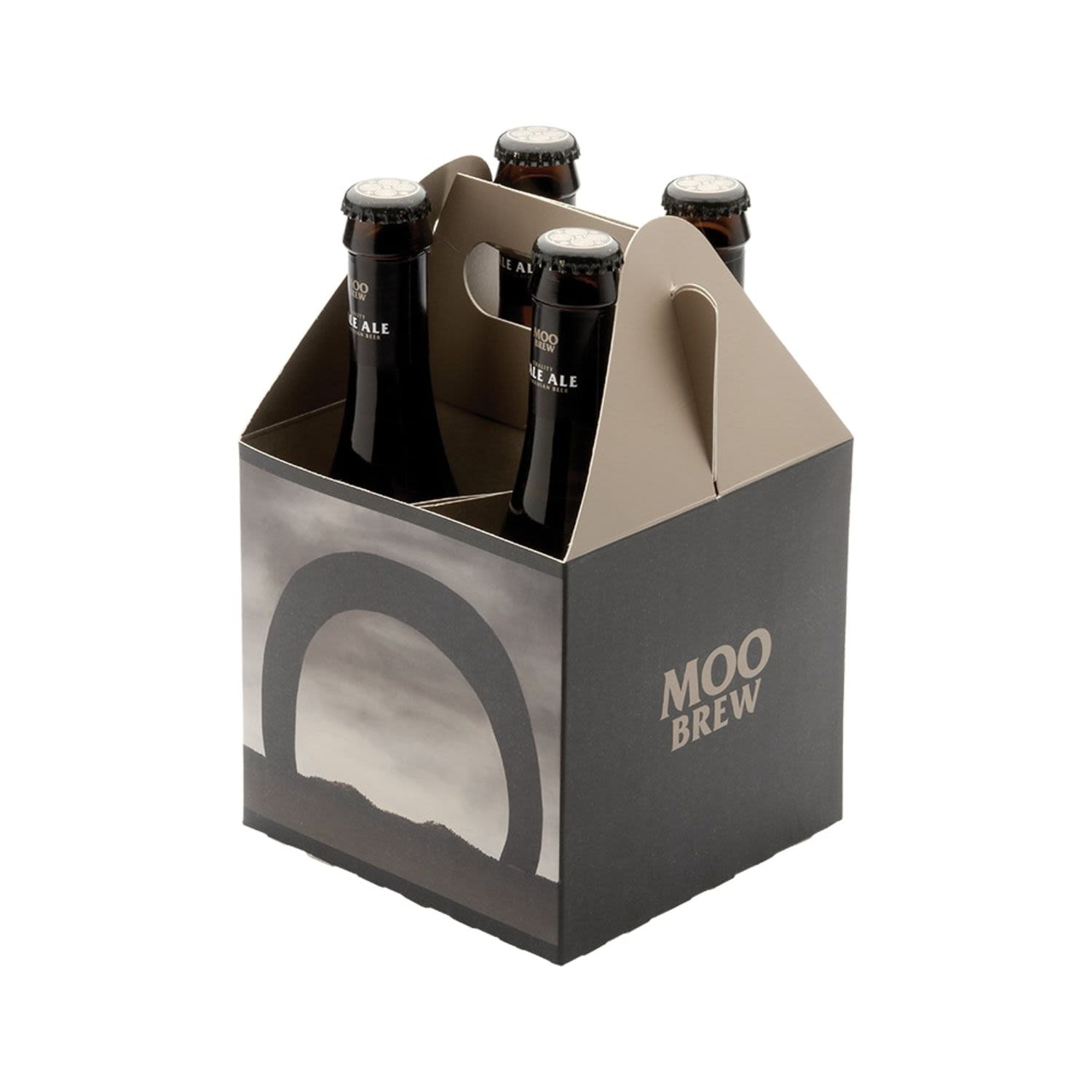 Moo Brew Pale Ale Bottle 330mL 4 Pack