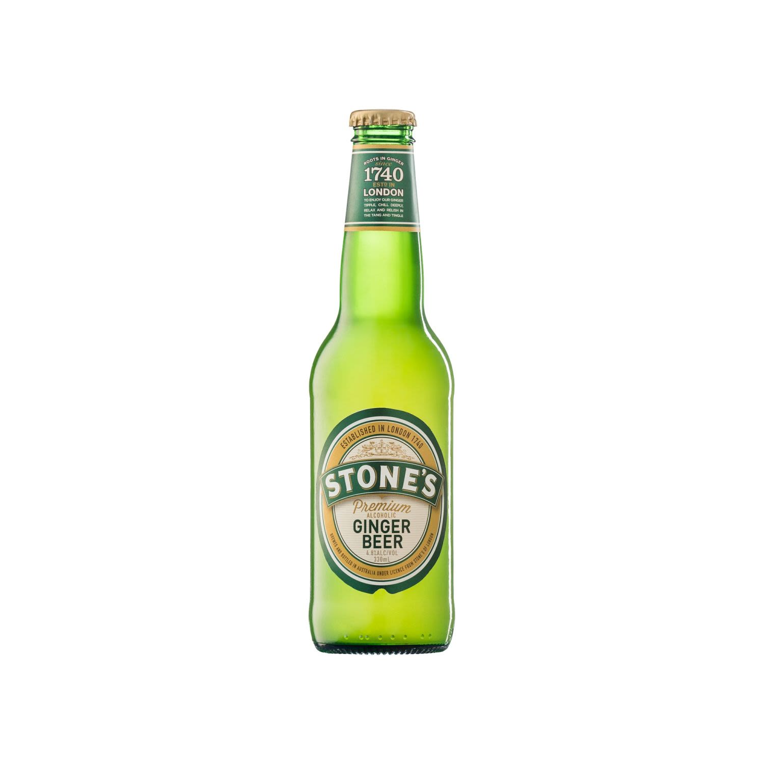 Stone's Alcoholic Ginger Beer 330mL 6 Pack