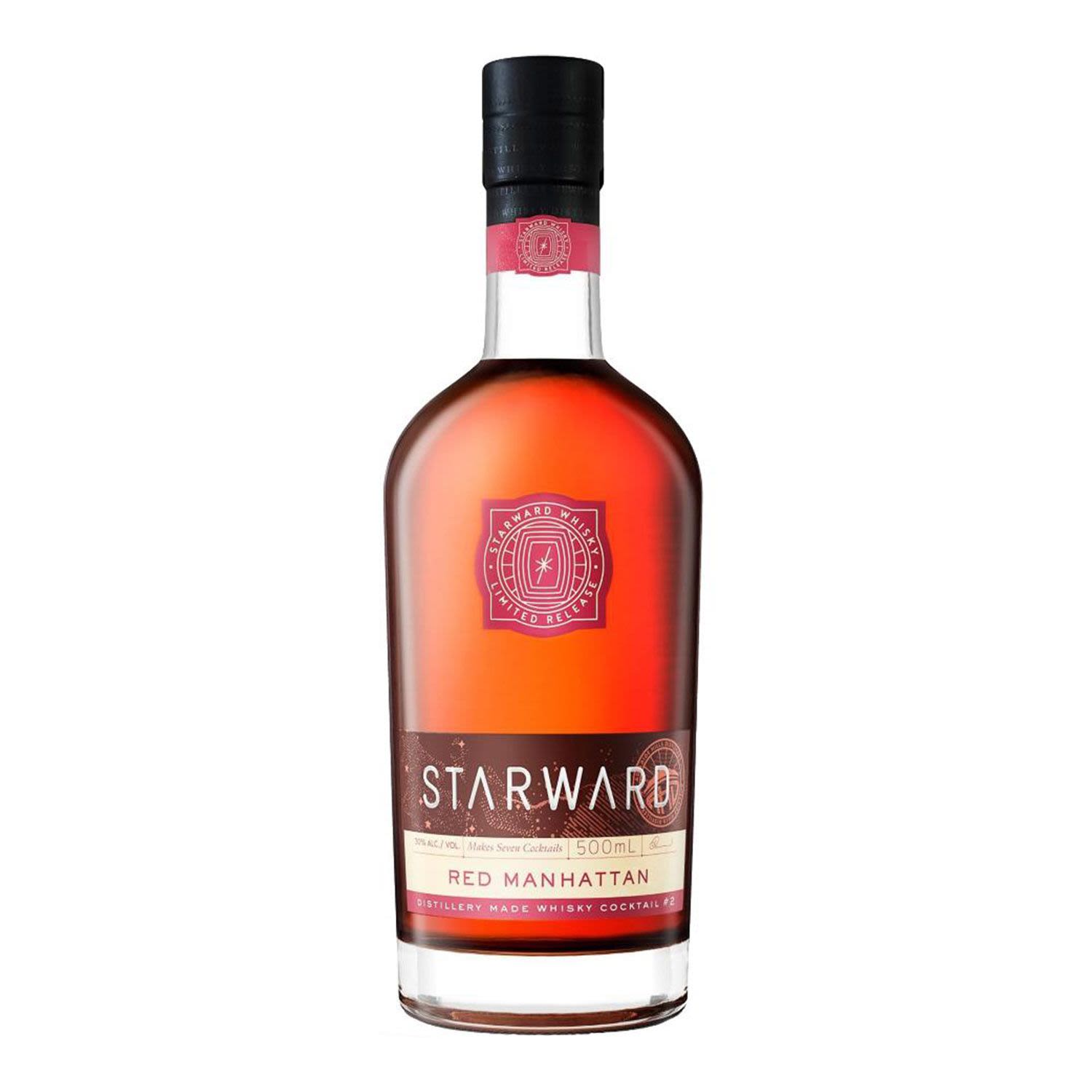 Starward Red Manhattan Whisky Cocktail 500mL Bottle
