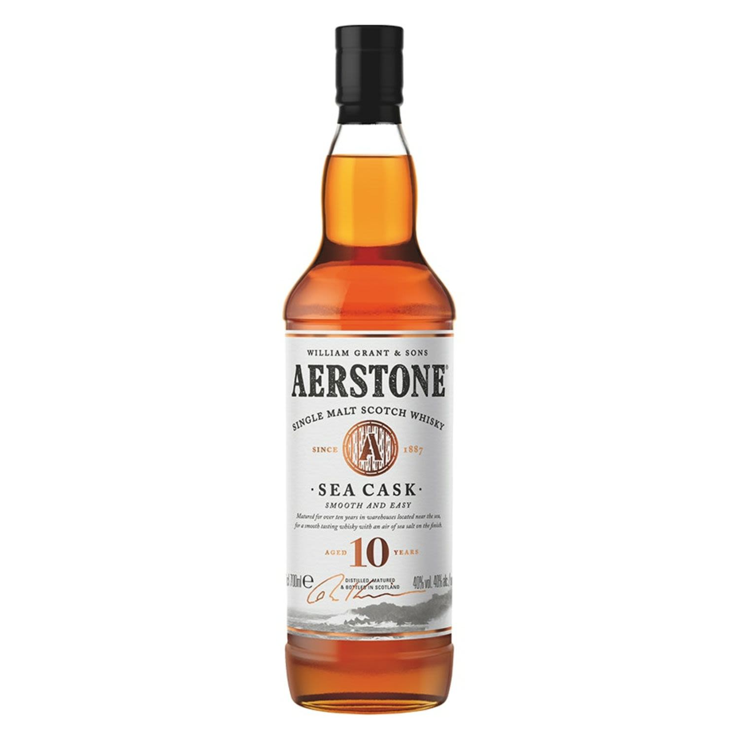 Aerstone Sea Cask 10 Year Old Single Malt Scotch Whisky 700mL Bottle