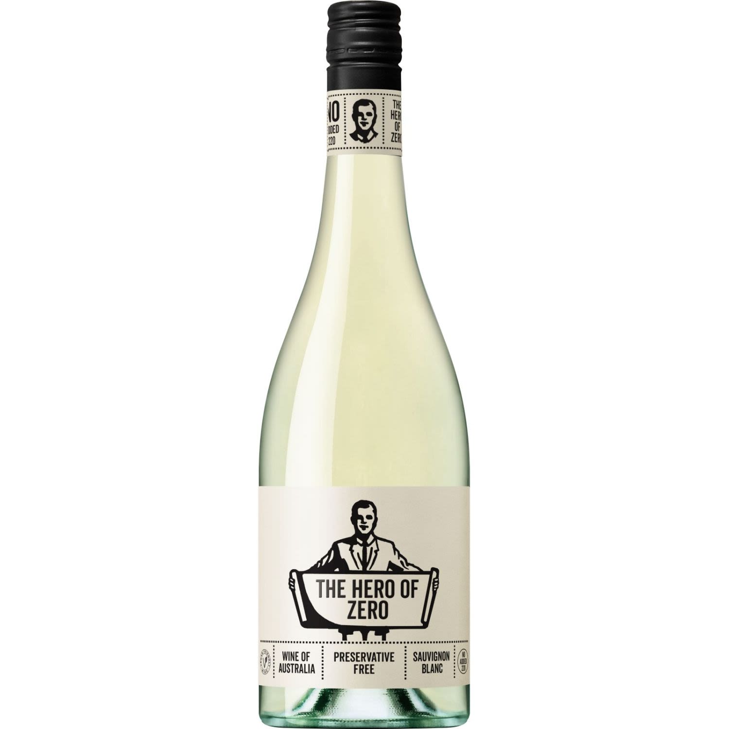 Hero of Zero (Preservative Free) Sauvignon Blanc 750mL Bottle