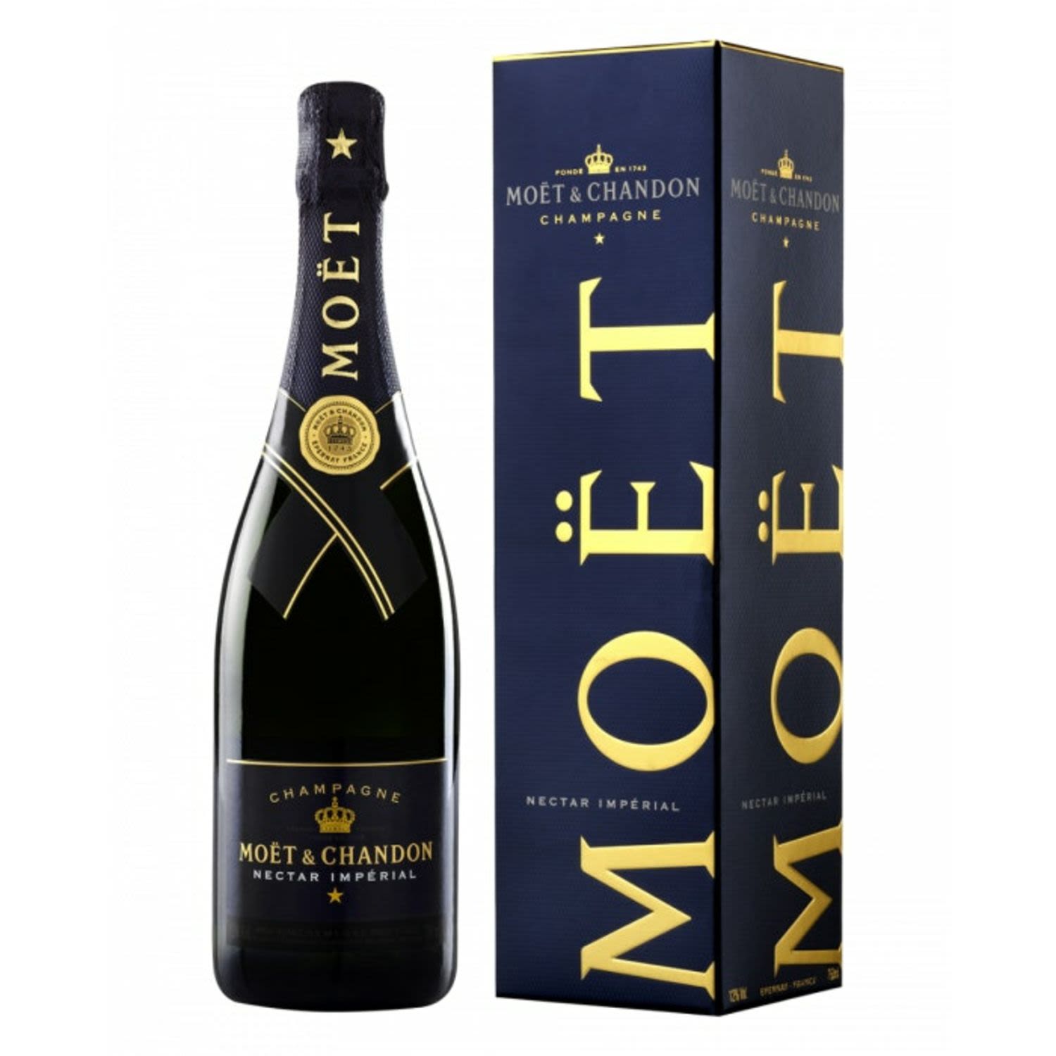 Moet & Chandon Nectar Imperial Gift Box 750mL Bottle