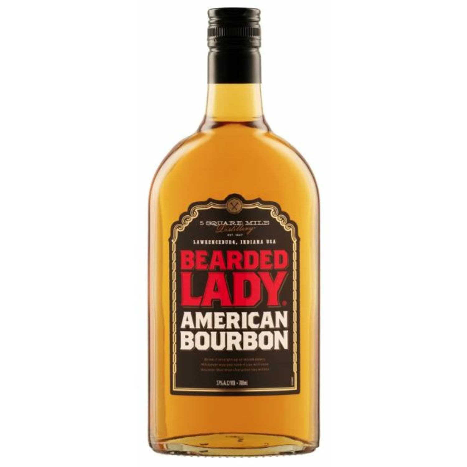Bearded Lady American Bourbon 700mL Bottle