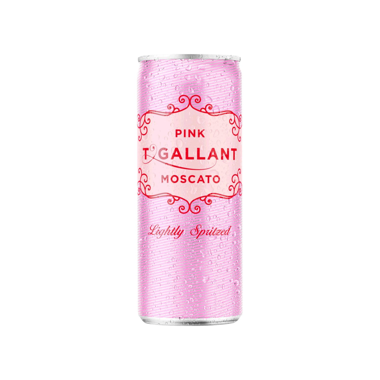 T'Gallant Pink Moscato Lightly Spritzed Can 250mL