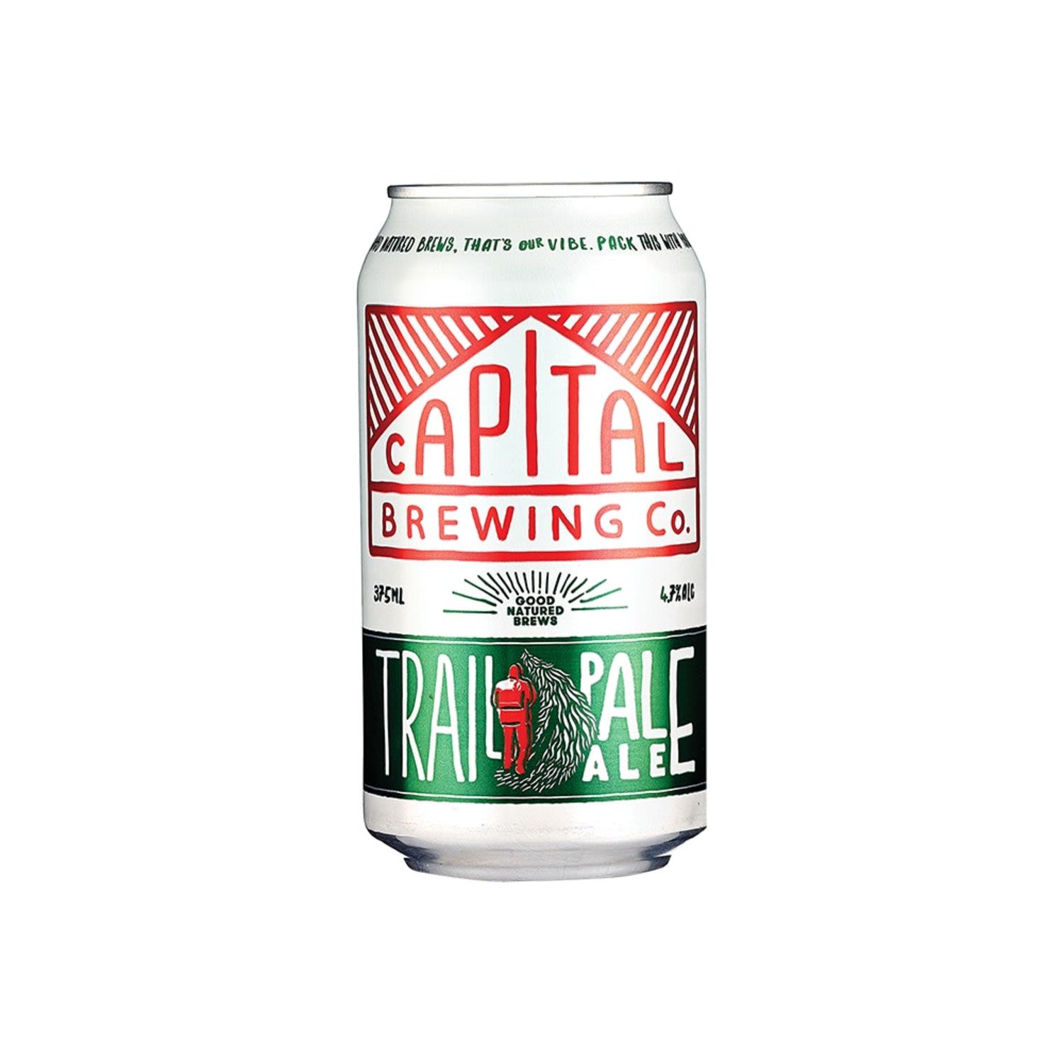 Capital Brewing Co Trail Pale Ale Can 375mL