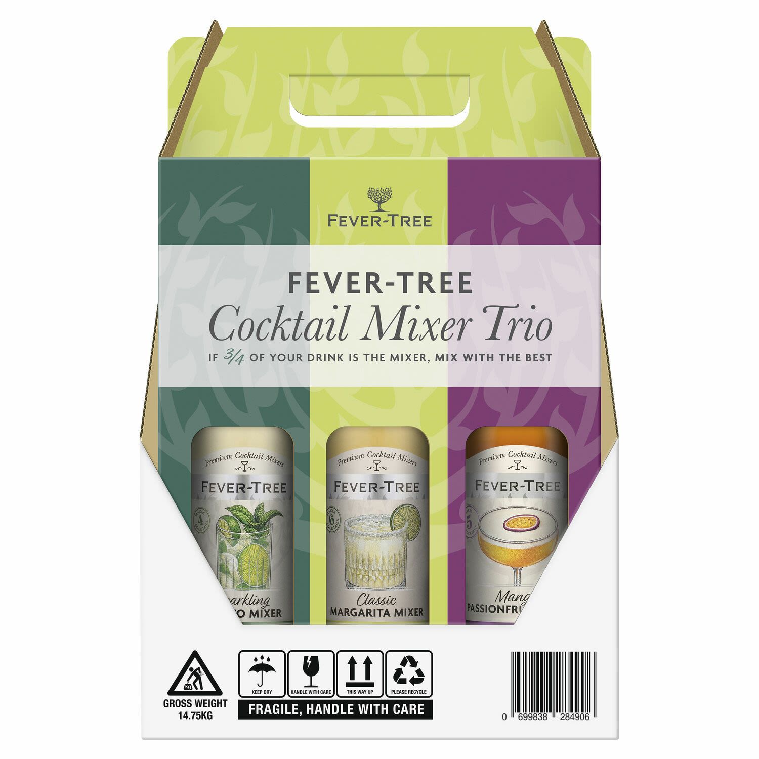 Fever Tree Coctail Mixer Trio Pack