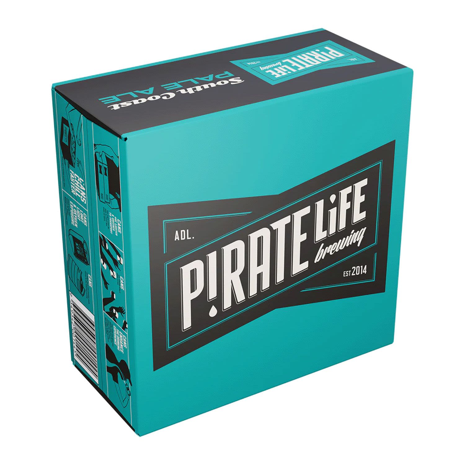 Pirate Life South Coast Pale Ale Can 355mL 16 Pack