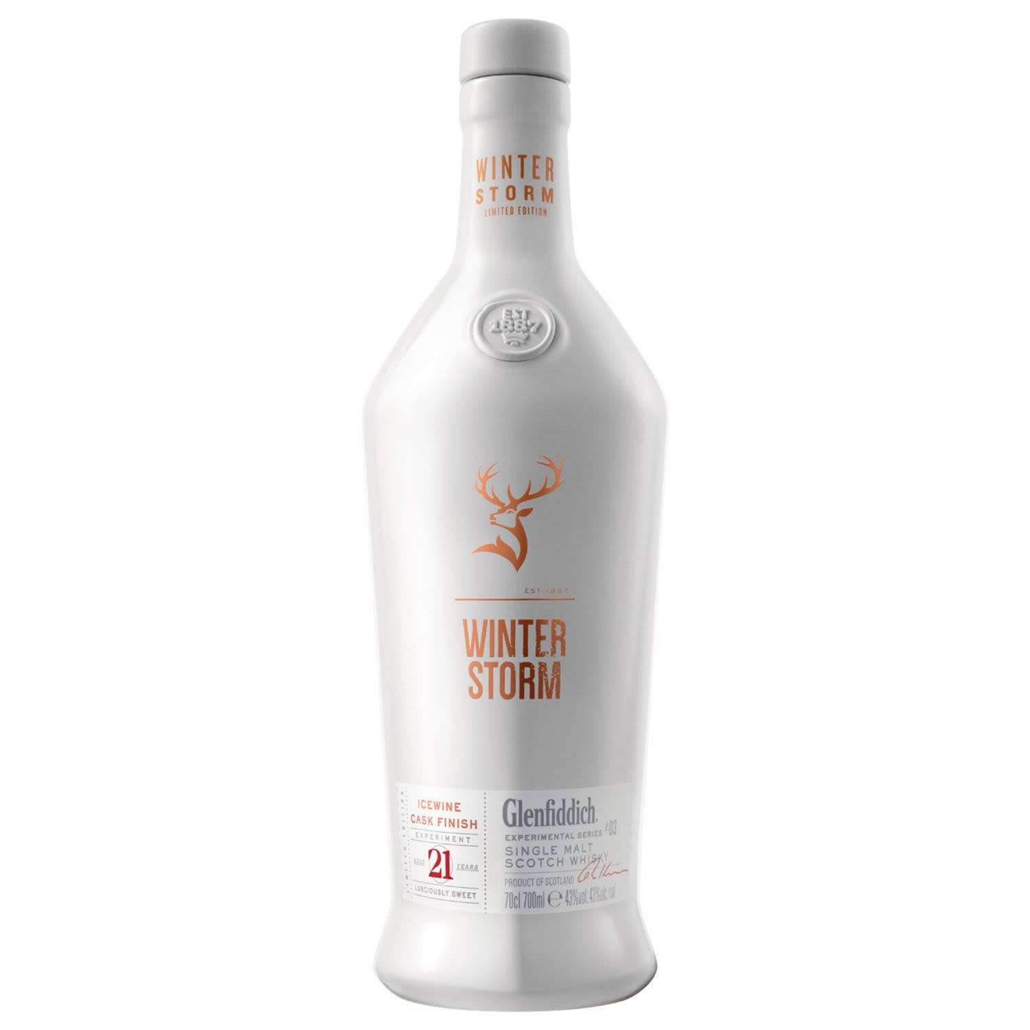 Glenfiddich Winter Storm 21 Year Old Scotch Whisky 700mL Bottle