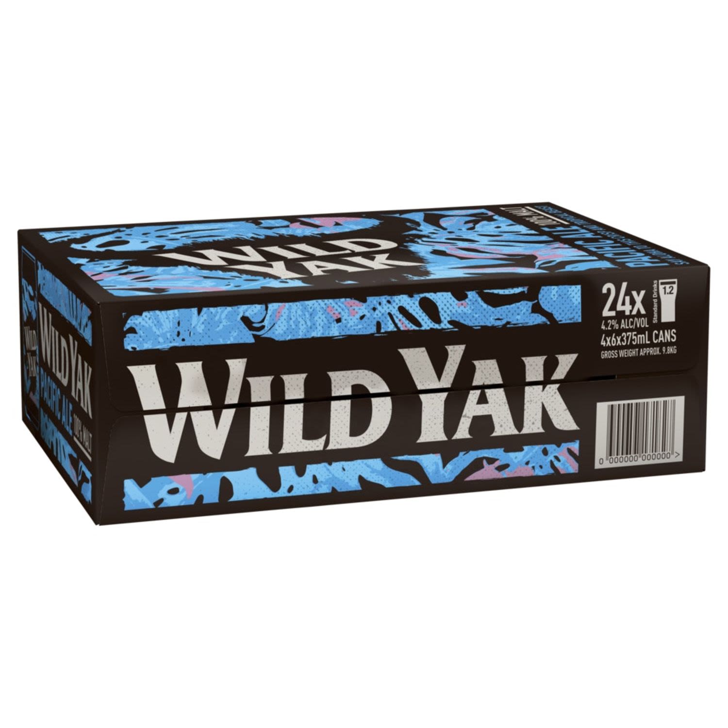 Wild Yak Pacific Ale Can 375mL 24 Pack