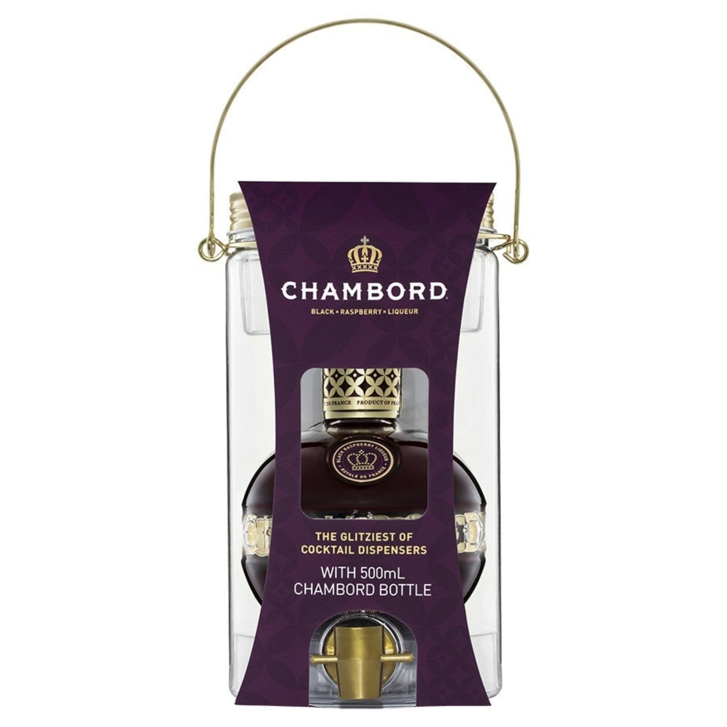 Chambord with Dispenser 500mL Bottle