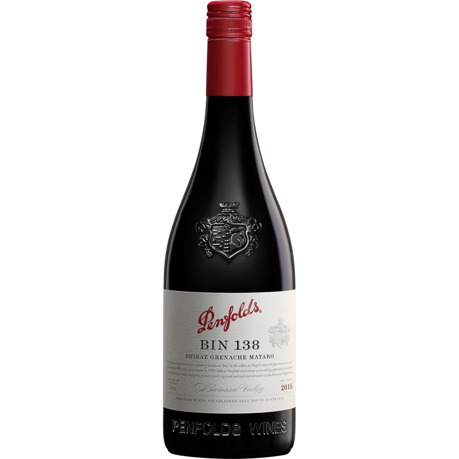 Penfolds Bin 138 Shiraz Grenache Mataro750mL Bottle