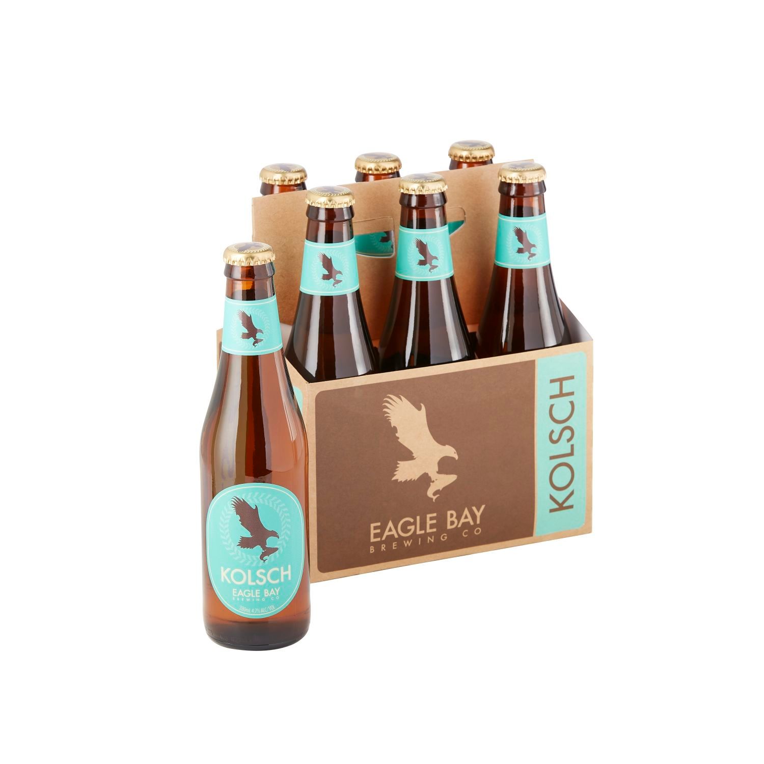 Eagle Bay Brewing Co Kolsch Bottle 330mL 6 Pack