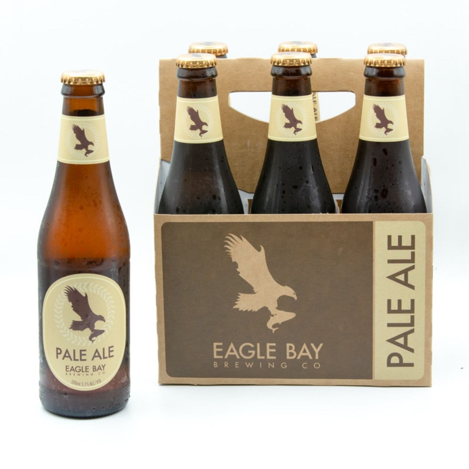 Eagle Bay Brewing Co Pale Ale Bottle 330mL 6 Pack