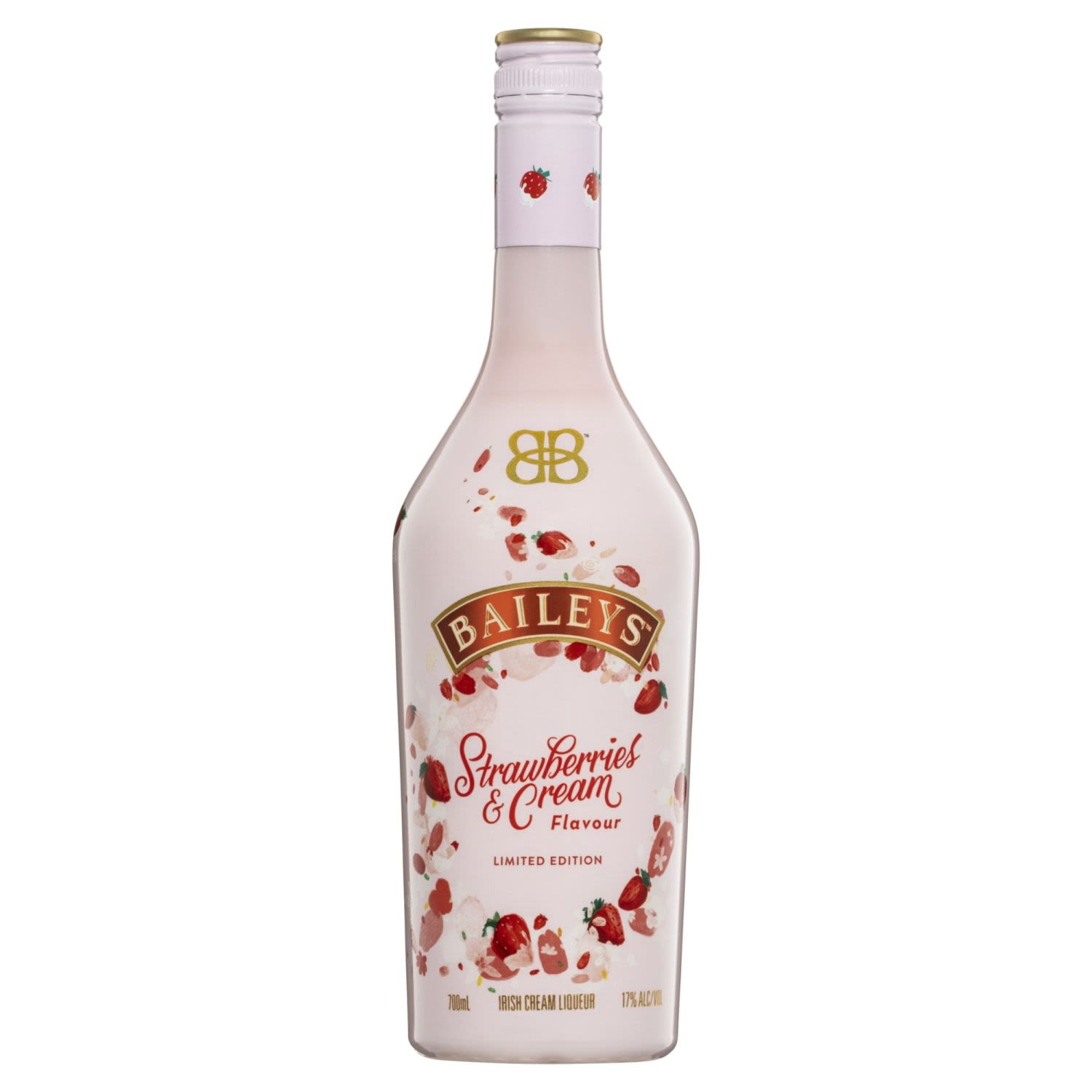 Baileys Strawberries & Cream Liqueur 700mL Bottle