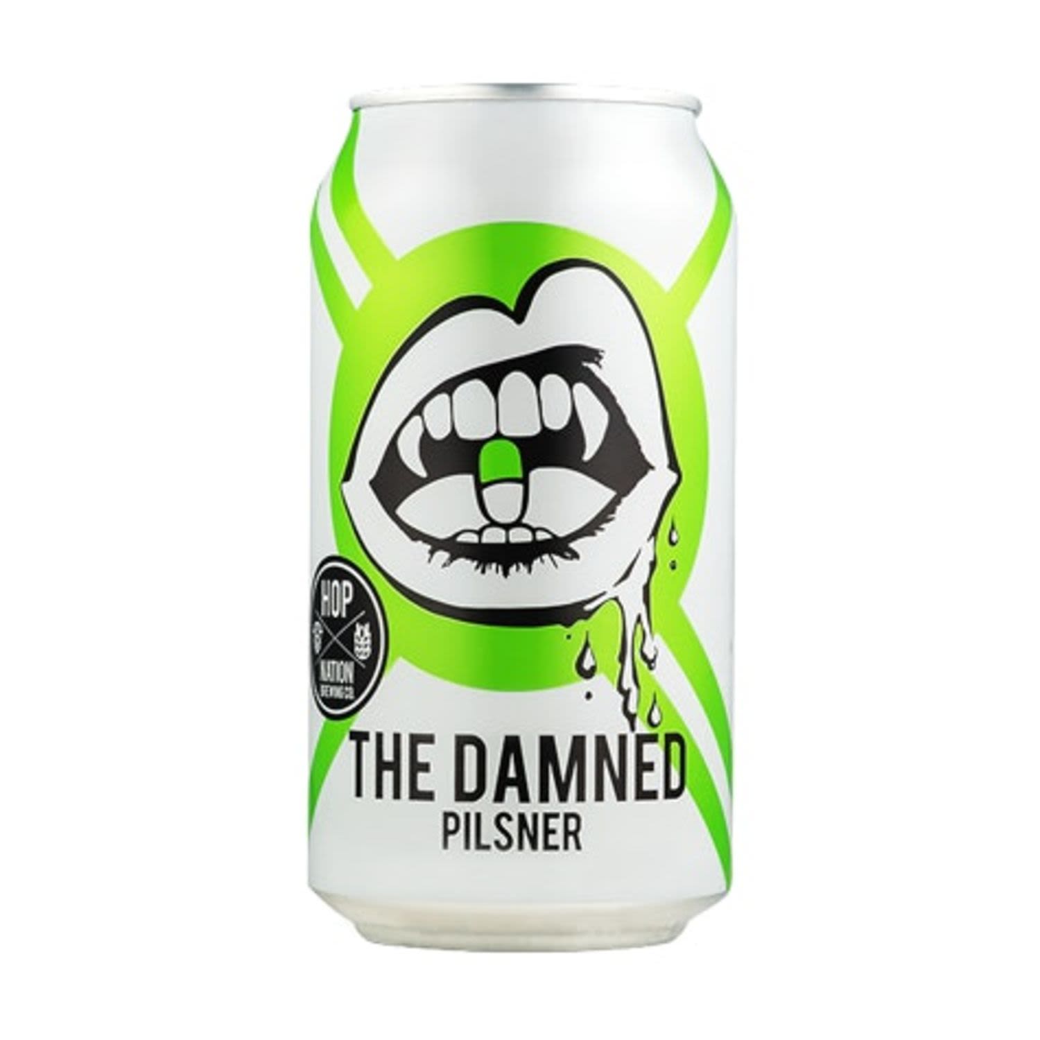 Hop Nation The Damned Pilsner Can 375mL 4 Pack