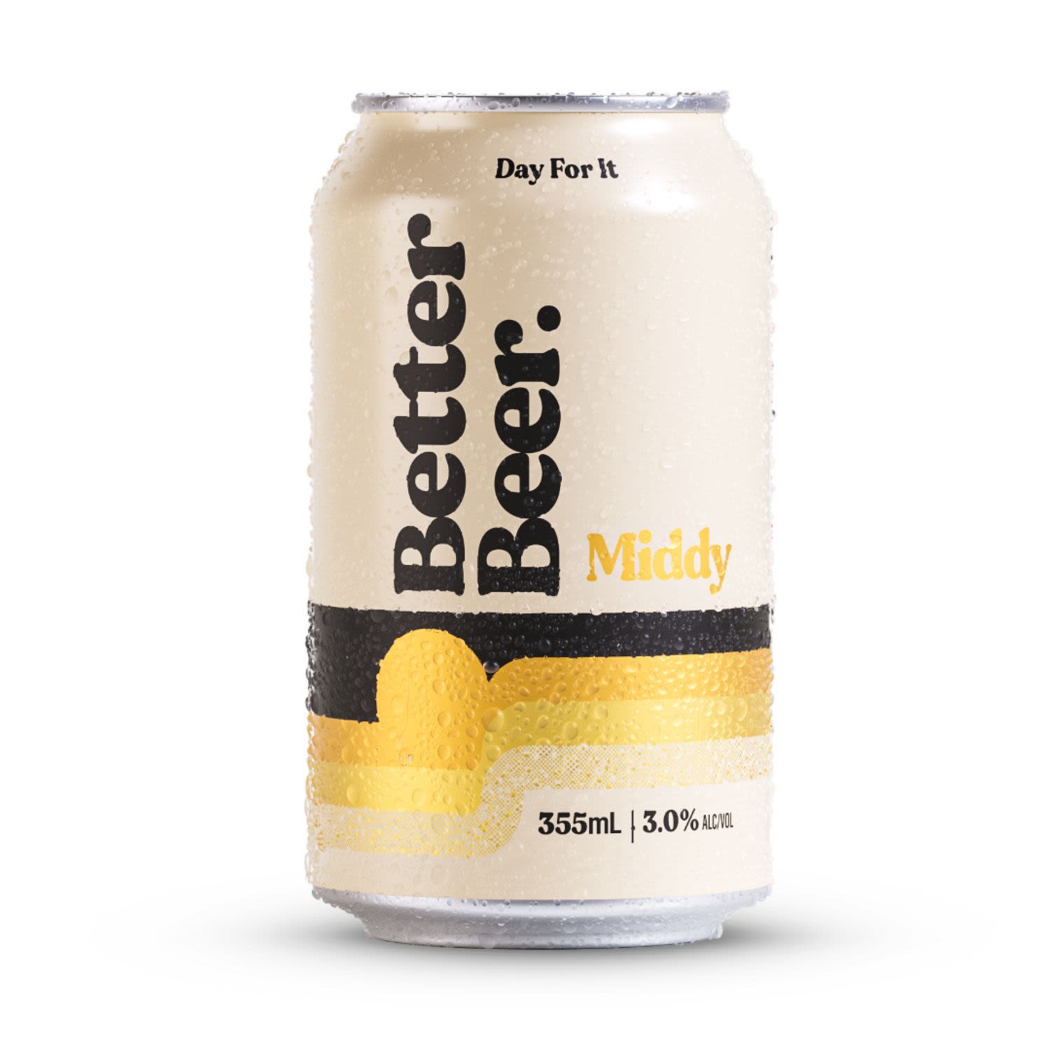 Better Beer Middy Can 355mL 10 Pack