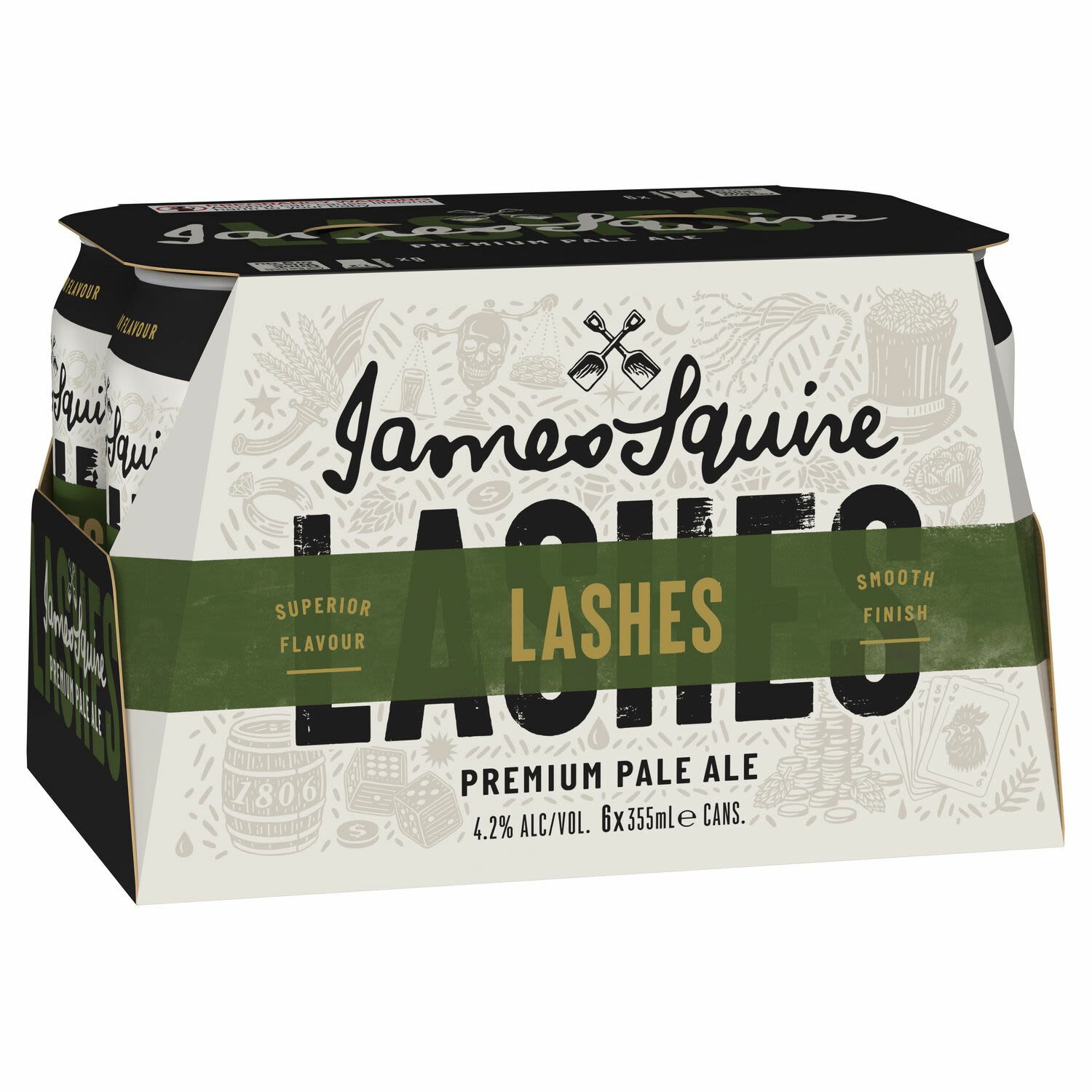 James Squire One Fifty Lashes Pale Ale Can 355mL 6 Pack