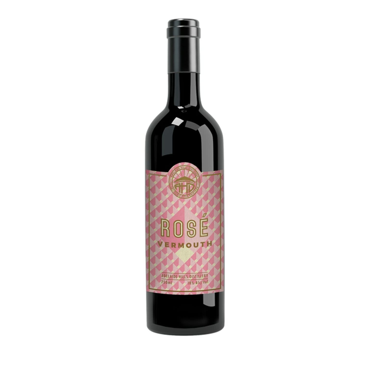 Adelaide Hills Distillery Rose Vermouth 750mL Bottle