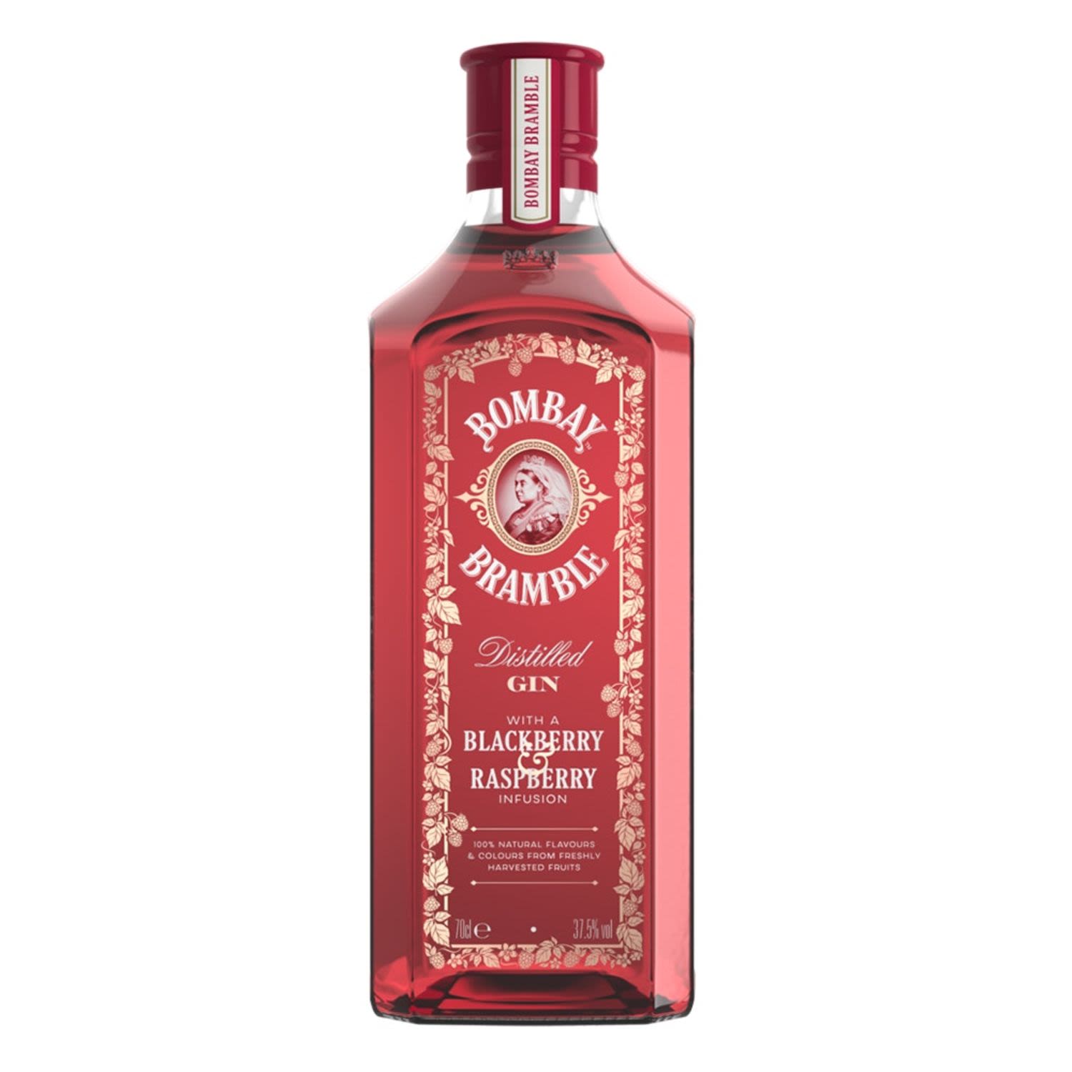 Bombay Bramble Gin is made with freshly harvested blackberries and raspberries, capturing the real flavour and essence of fresh blackberries and raspberries when they are most ripe, imparting their rich, vibrant characteristics.<br /> <br />Alcohol Volume: 37.50%<br /><br />Pack Format: Bottle<br /><br />Standard Drinks: 22.2</br /><br />Pack Type: Bottle<br /><br />Country of Origin: England<br />