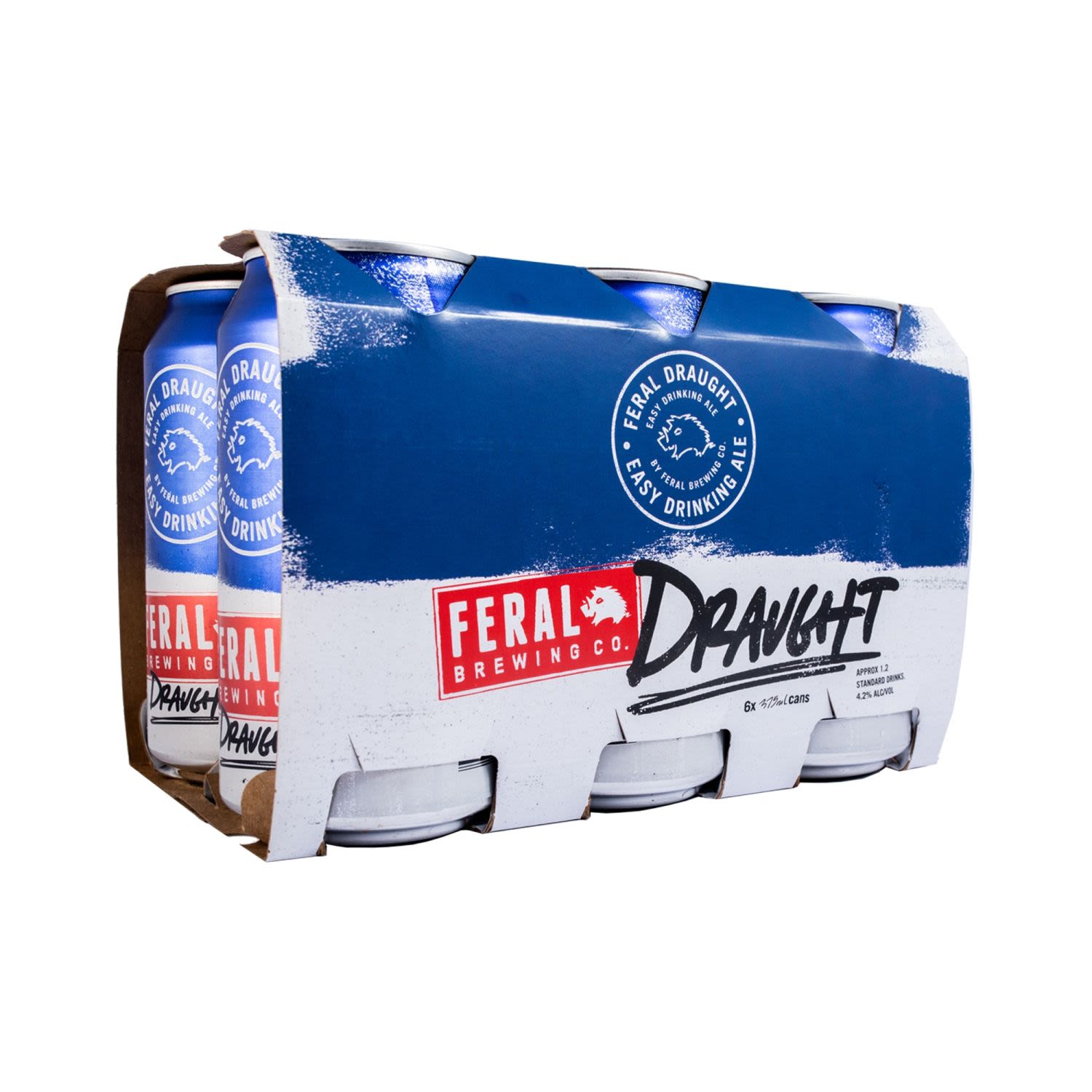 Feral Draught Can 375mL 6 Pack