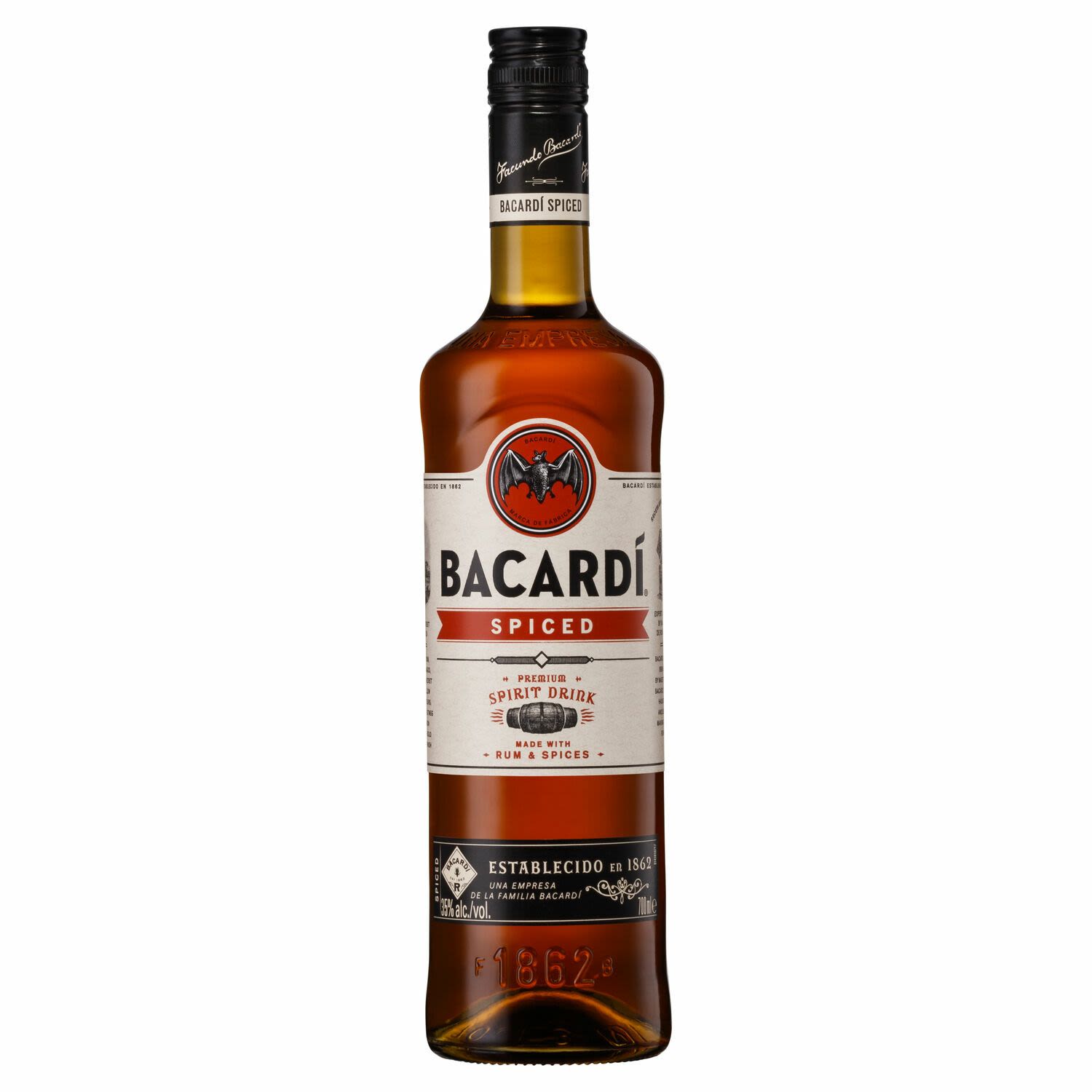 Bacardi Spiced Rum 700mL Bottle