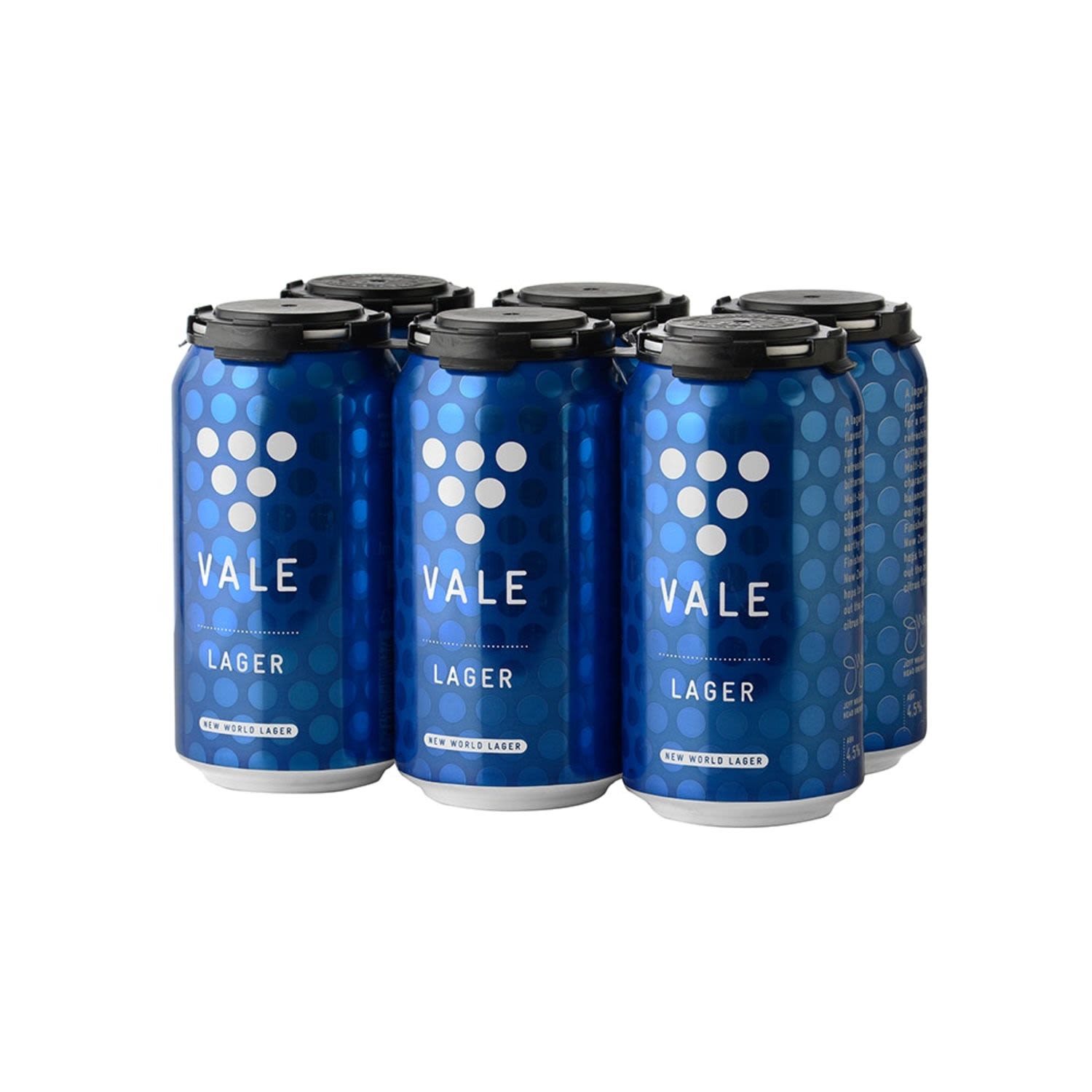 Vale Lager Can 375mL 6 Pack