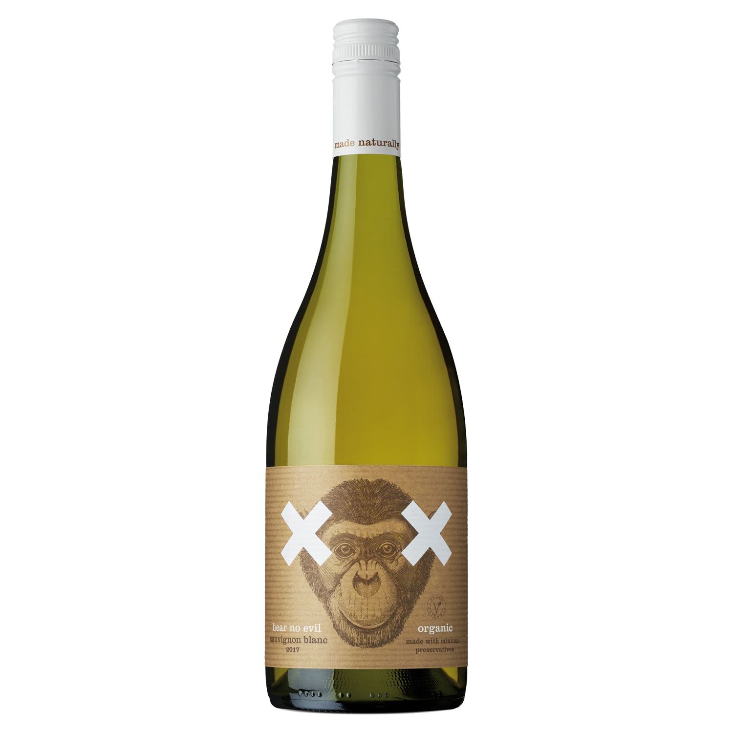 Hear No Evil Organic Sauvignon Blanc 750mL Bottle