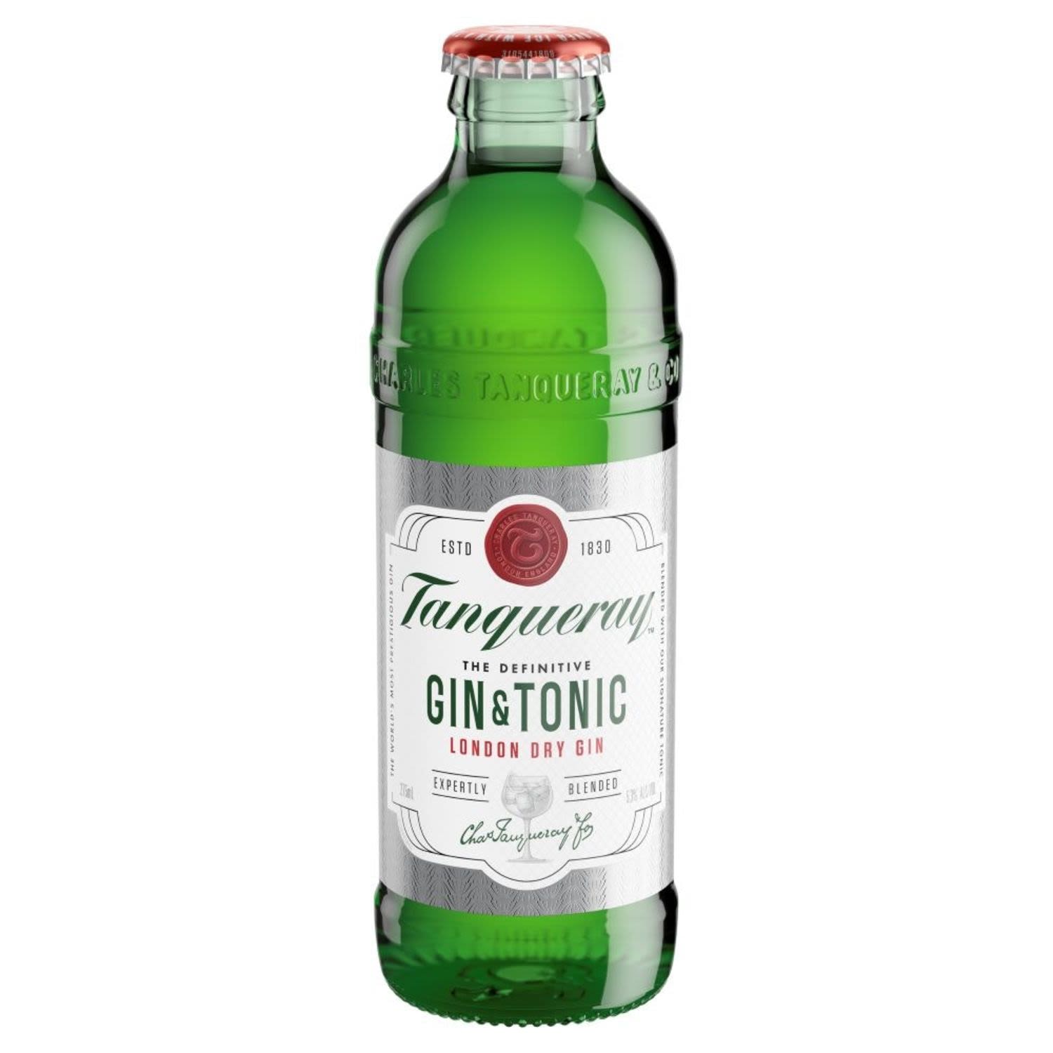 Tanqueray Gin & Tonic Bottle 275mL