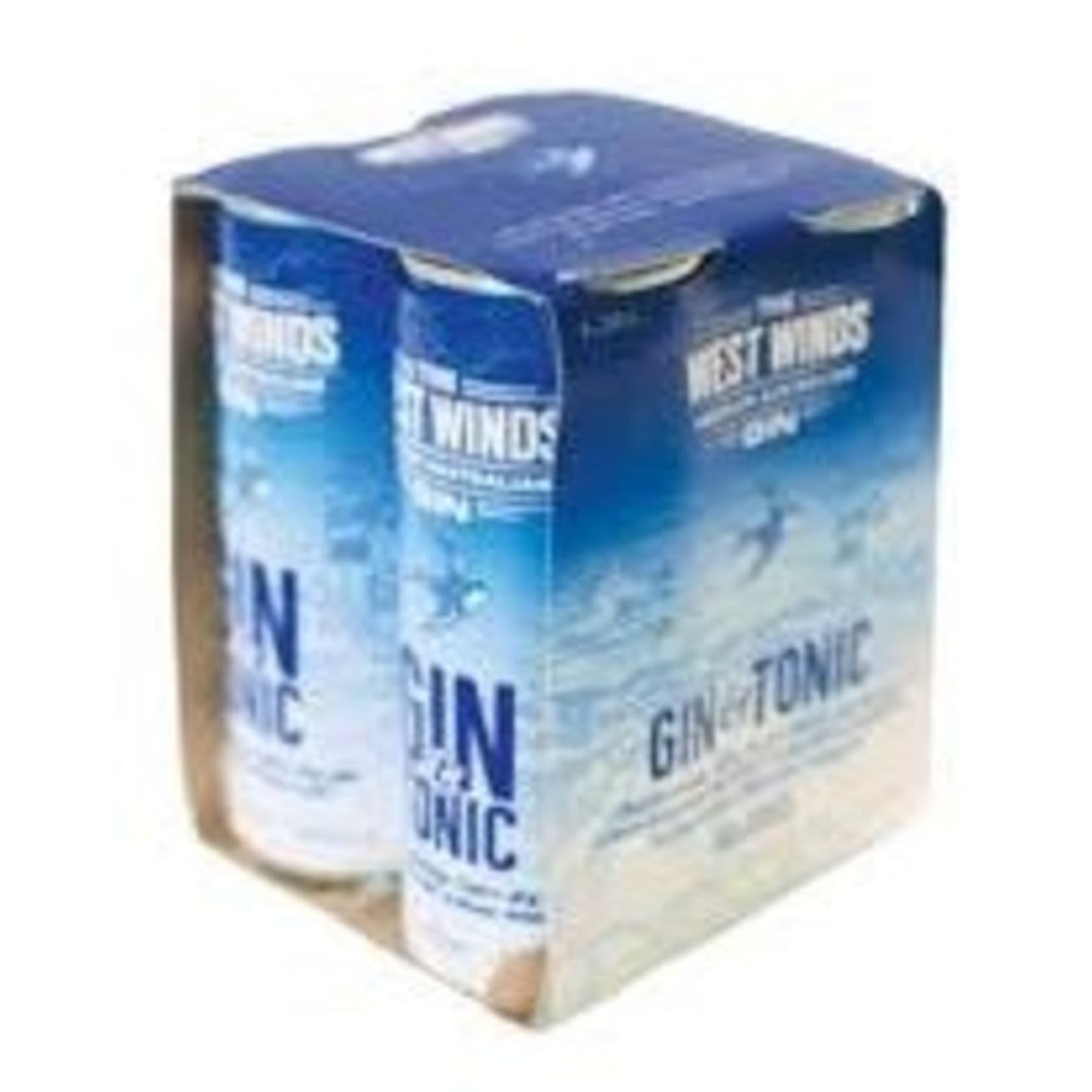 West Winds Sabre Gin & Tonic Can 250mL 4 Pack