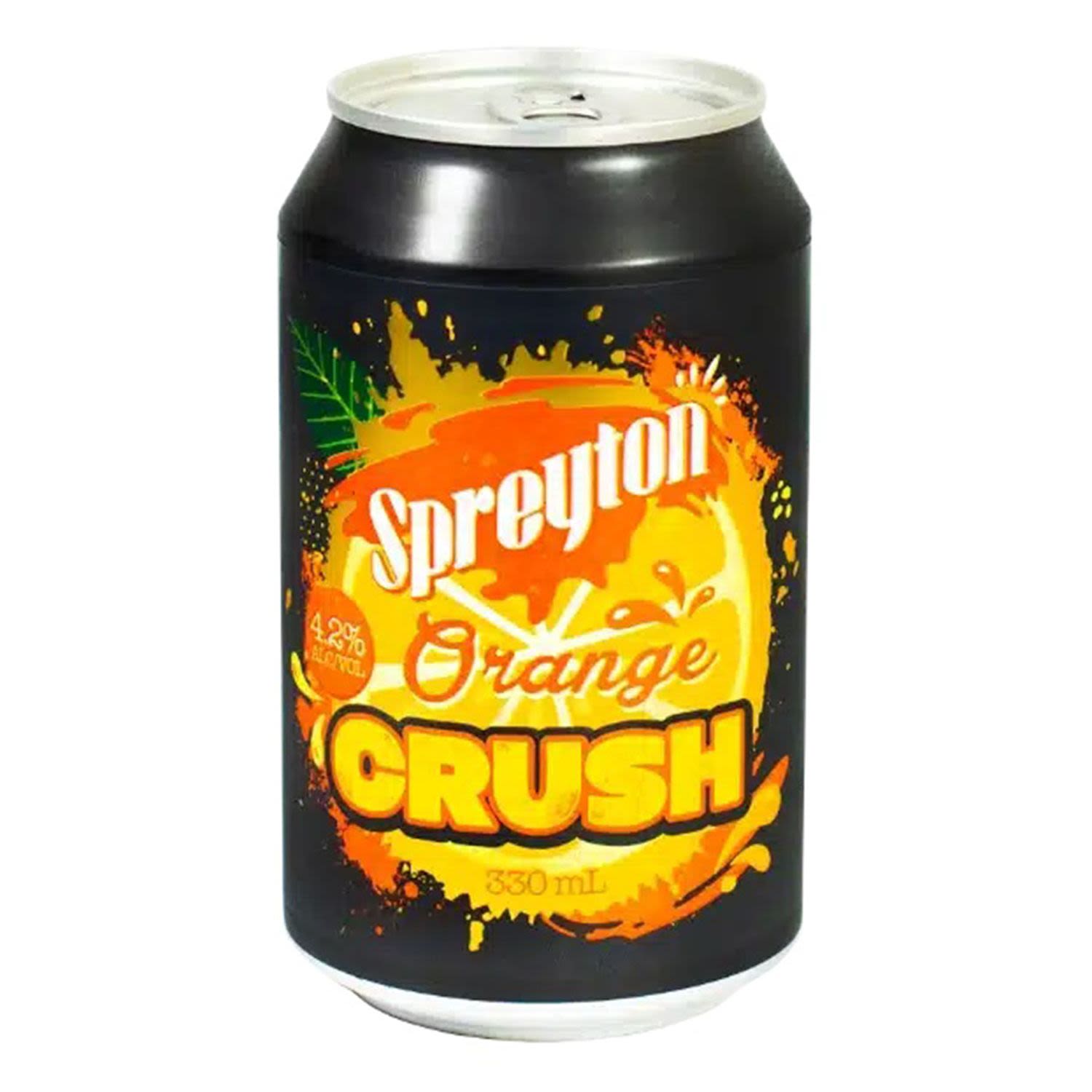 Spreyton Orange Crush Can 330mL 16 Pack