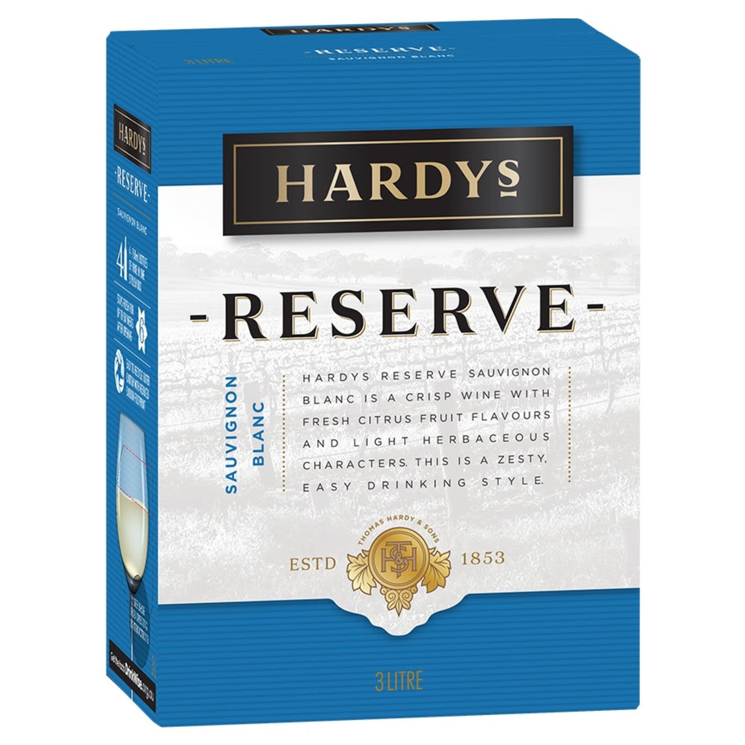 Hardys Sauvignon Blanc Cask 3L