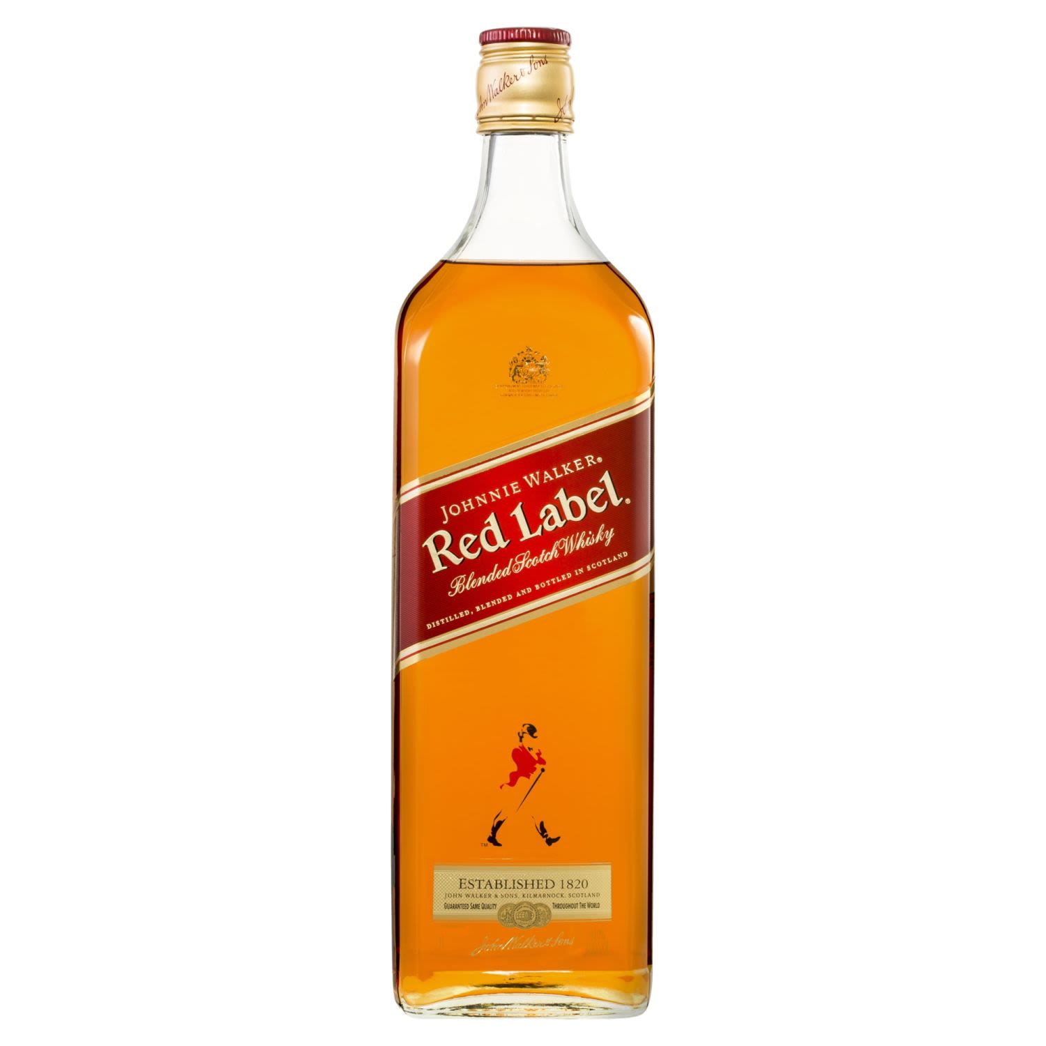 Johnnie Walker Red Label Blended Scotch Whisky 1L Bottle - Web Browser ...