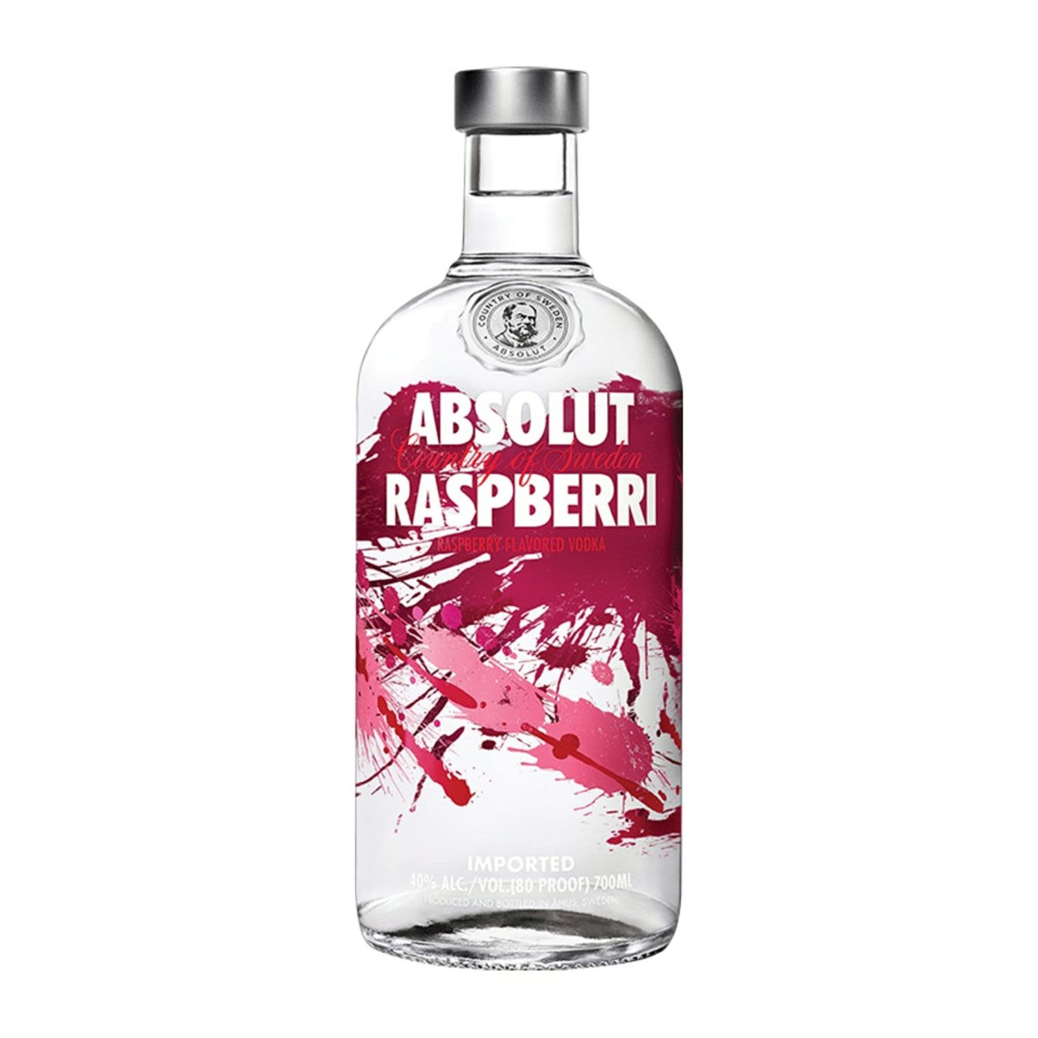 Absolut Raspberri Vodka 700mL Bottle