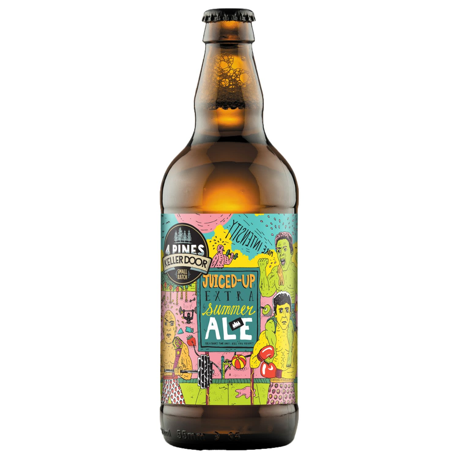 4 Pines Keller Door Single Batch Juiced Up Extra Summer Ale 500mL Bottle