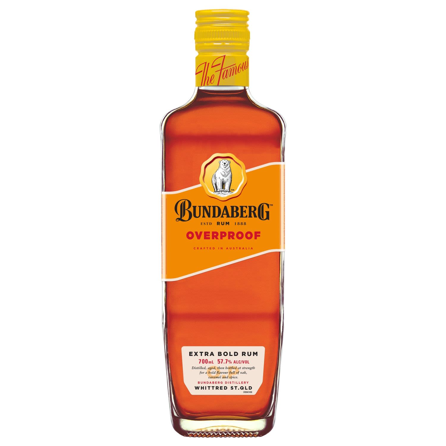 Bundaberg OP Rum 700mL Bottle