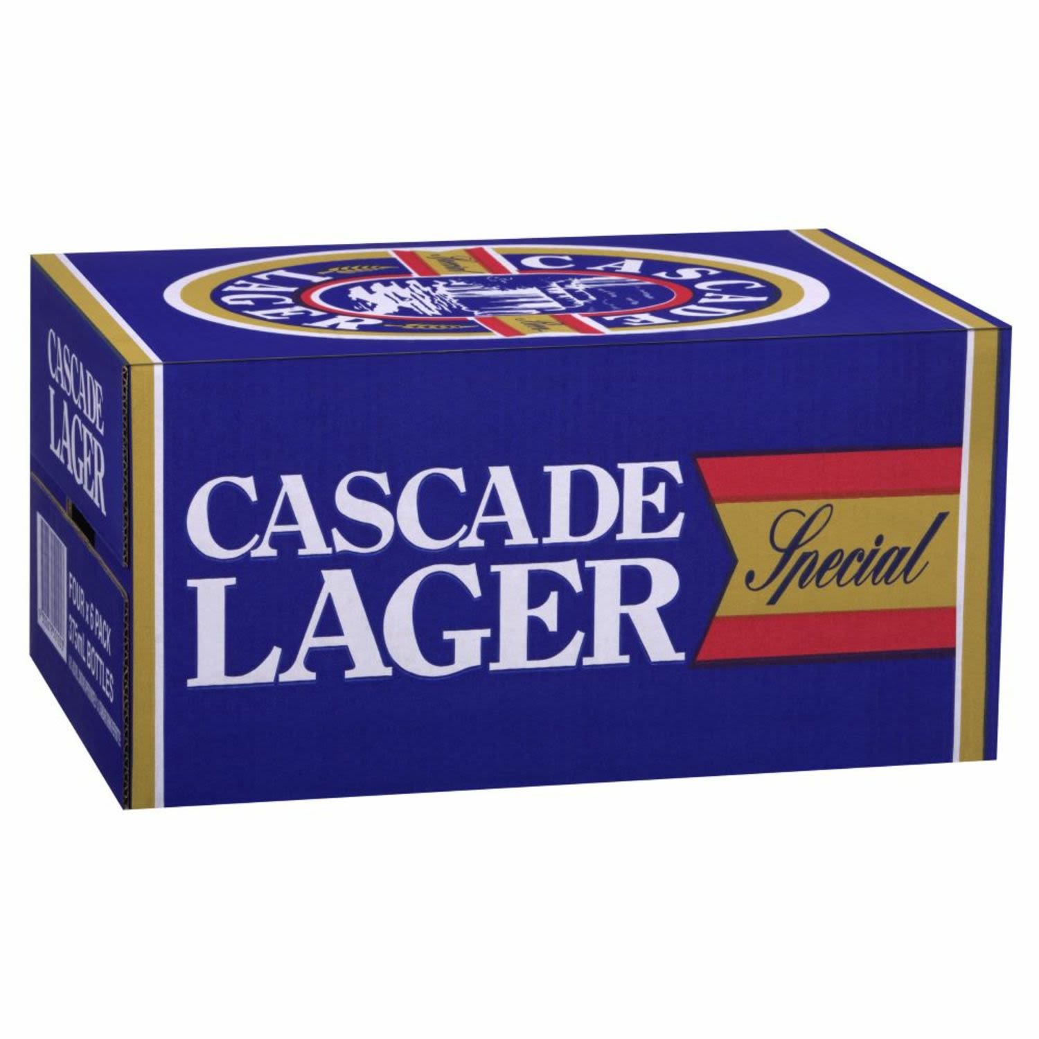 Cascade Lager (Blue) Bottle Case 375mL 24 Pack