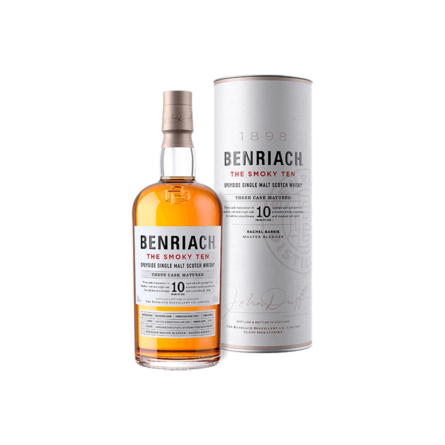 Benriach Smoky Ten Single Malt Scotch Whisky 700mL Bottle