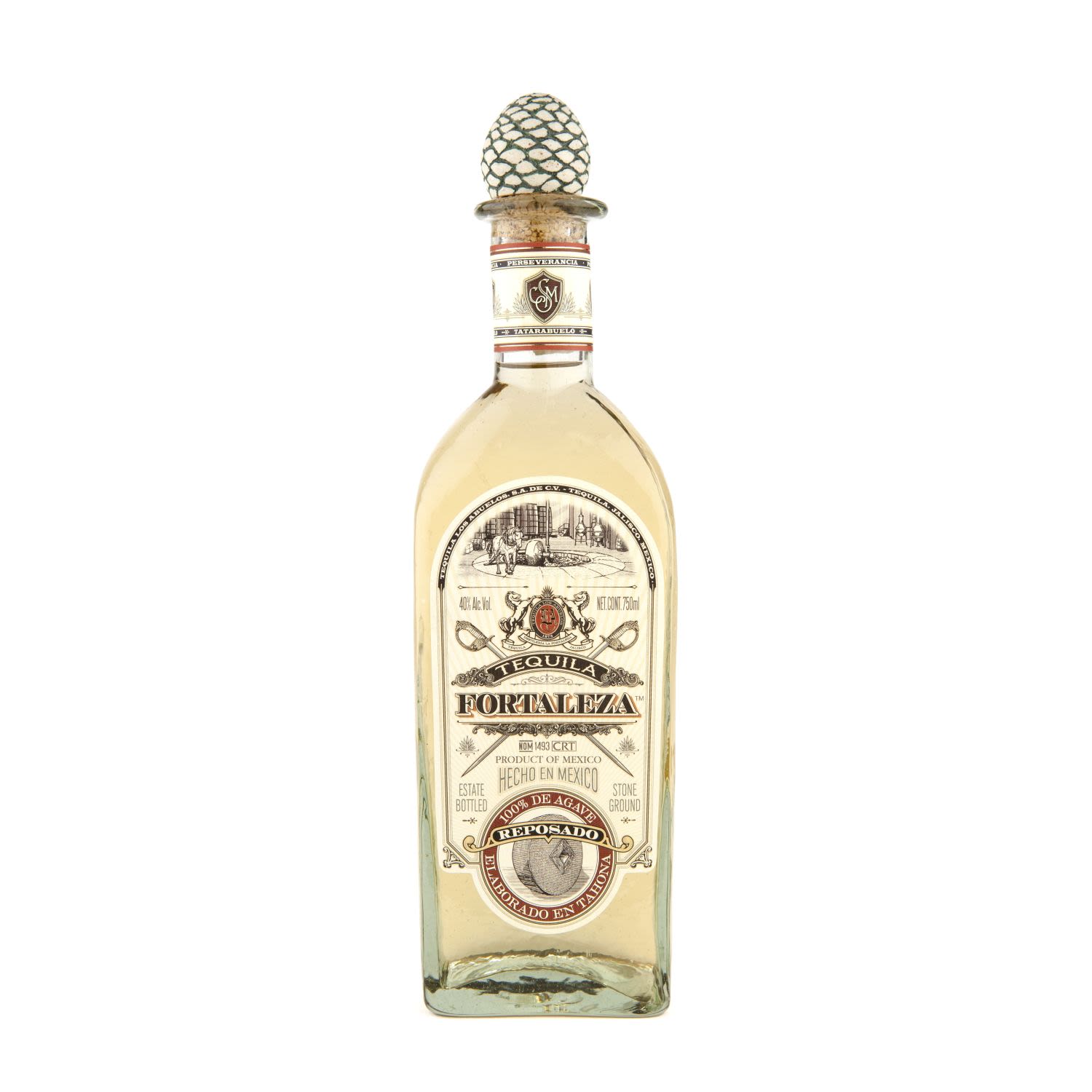Fortaleza Reposado Tequila 750mL Bottle