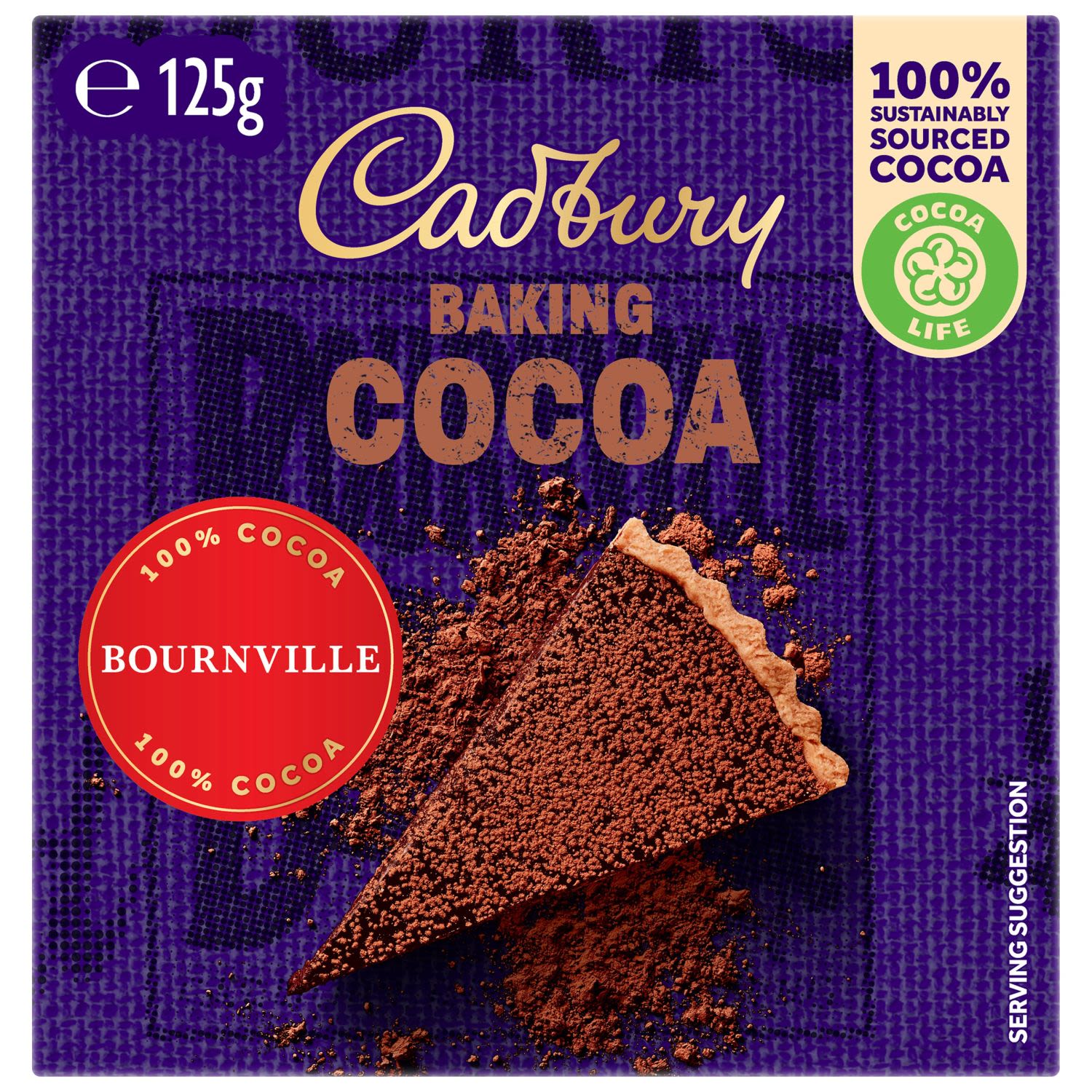 Cadbury Bournville Cocoa, 125 Gram