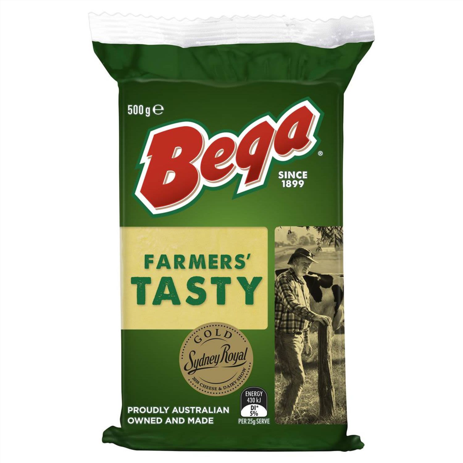 Proudly Australian owned and made.
100% Natural source of calcium.
What makes bega.. bega? Over 100 years of dairying heritage resulting in the unique bega taste you know and love.