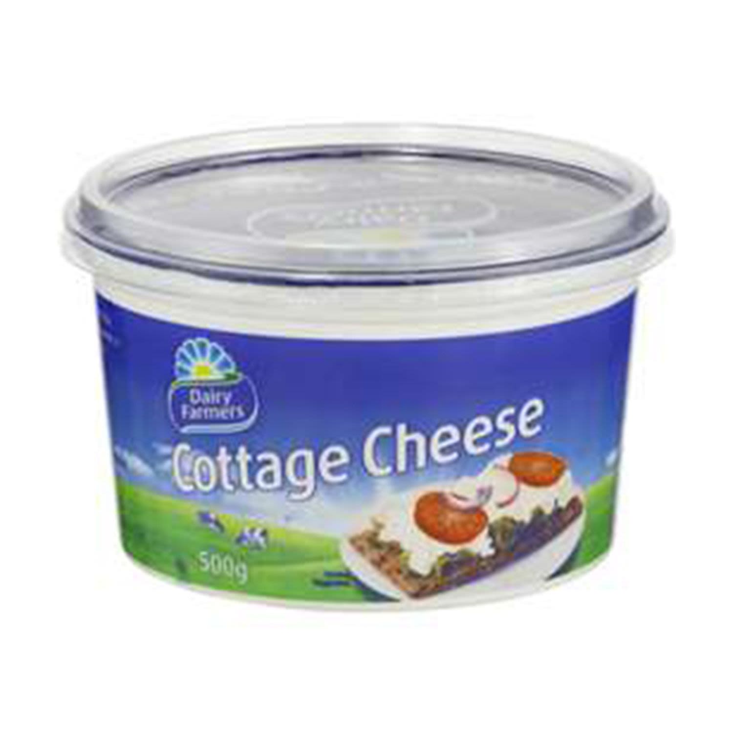Dairy Farmers Natural Cottage Cheese, 500 Gram