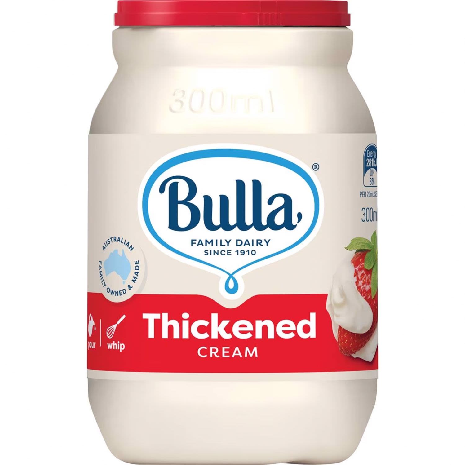 Bulla Thickened Cream, 300 Millilitre